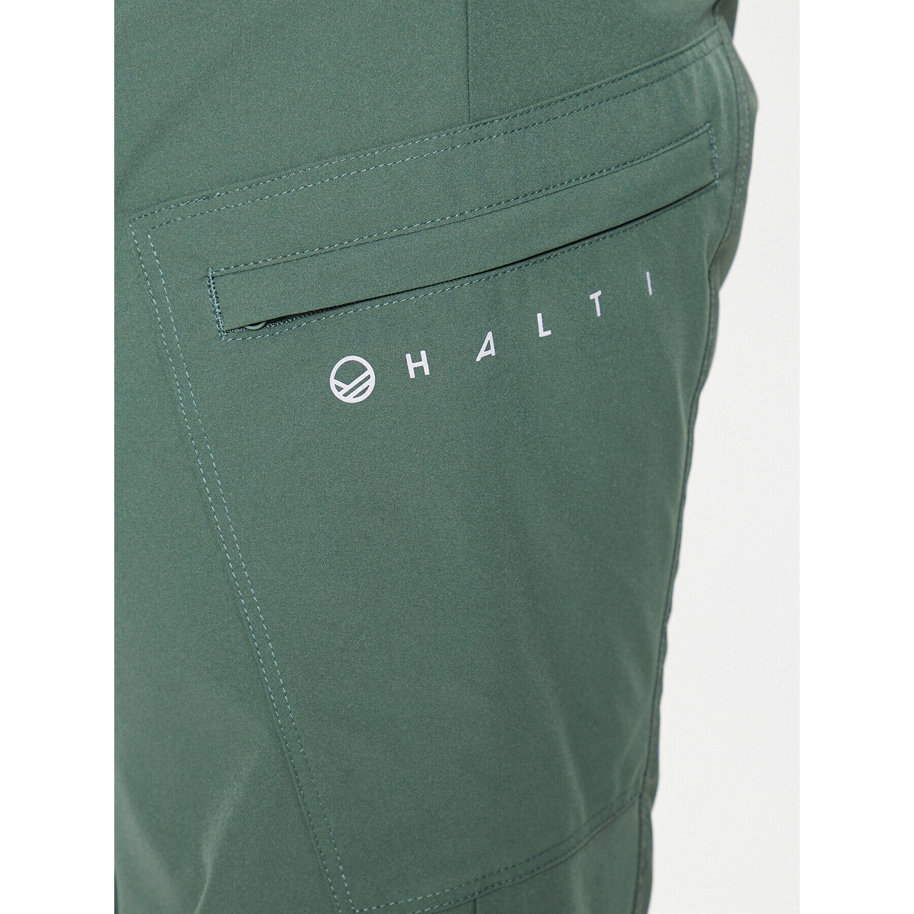 Halti Outdoorové kalhoty Pallas 064-0605 Zelená Regular Fit - Pepit.cz