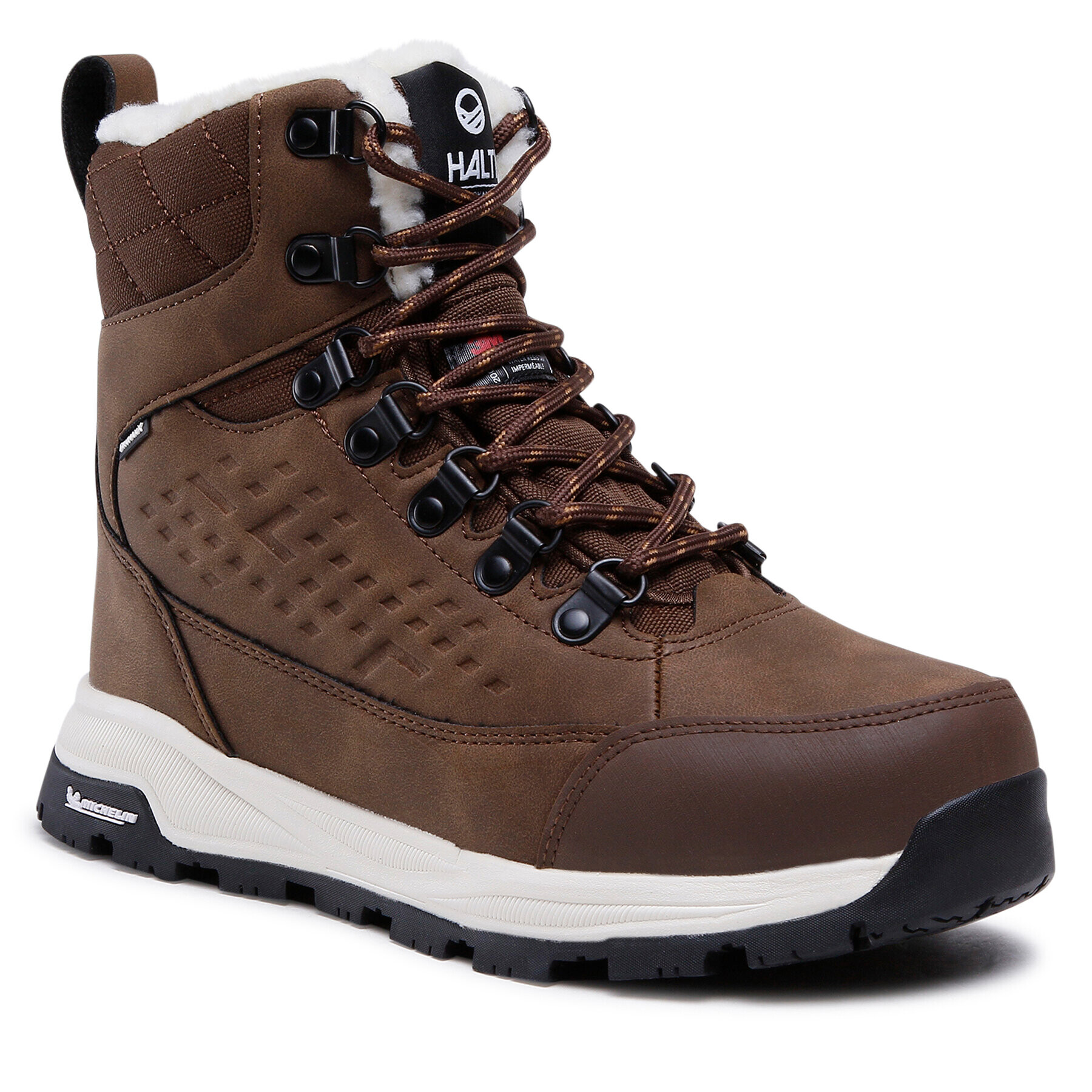 Halti Trekingová obuv Fjalla Dx W Winter Boot 054-2815 Hnědá - Pepit.cz