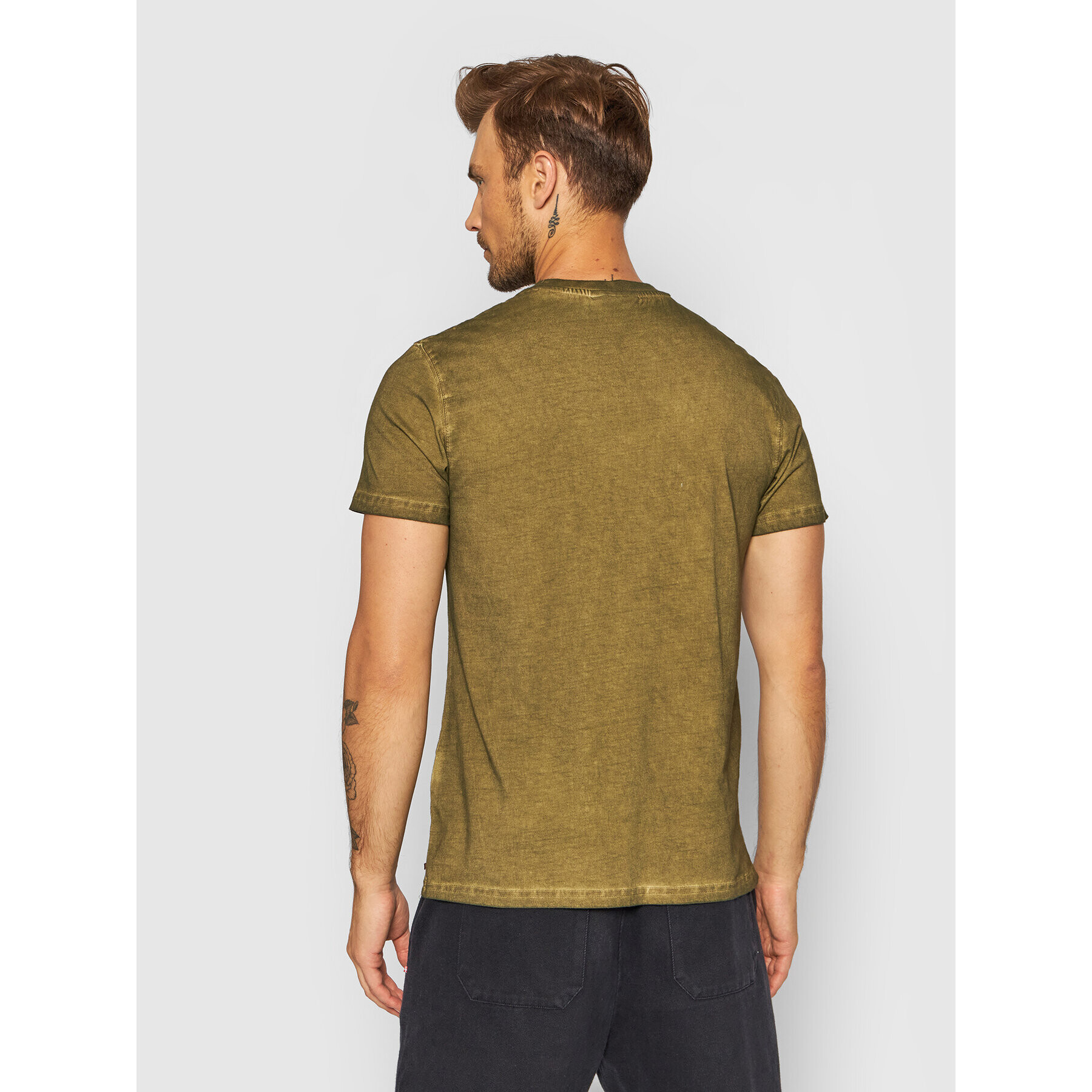 Han Kjøbenhavn T-Shirt M-130406 Zelená Regular Fit - Pepit.cz