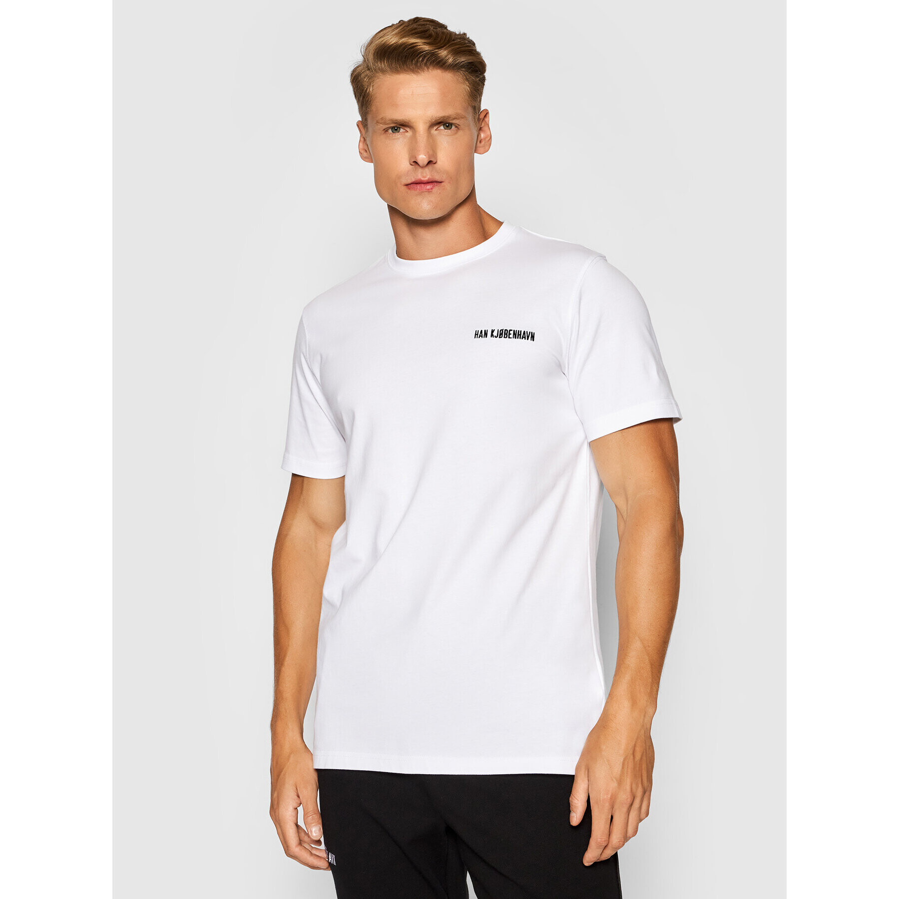 Han Kjøbenhavn T-Shirt M-20001 Bílá Regular Fit - Pepit.cz