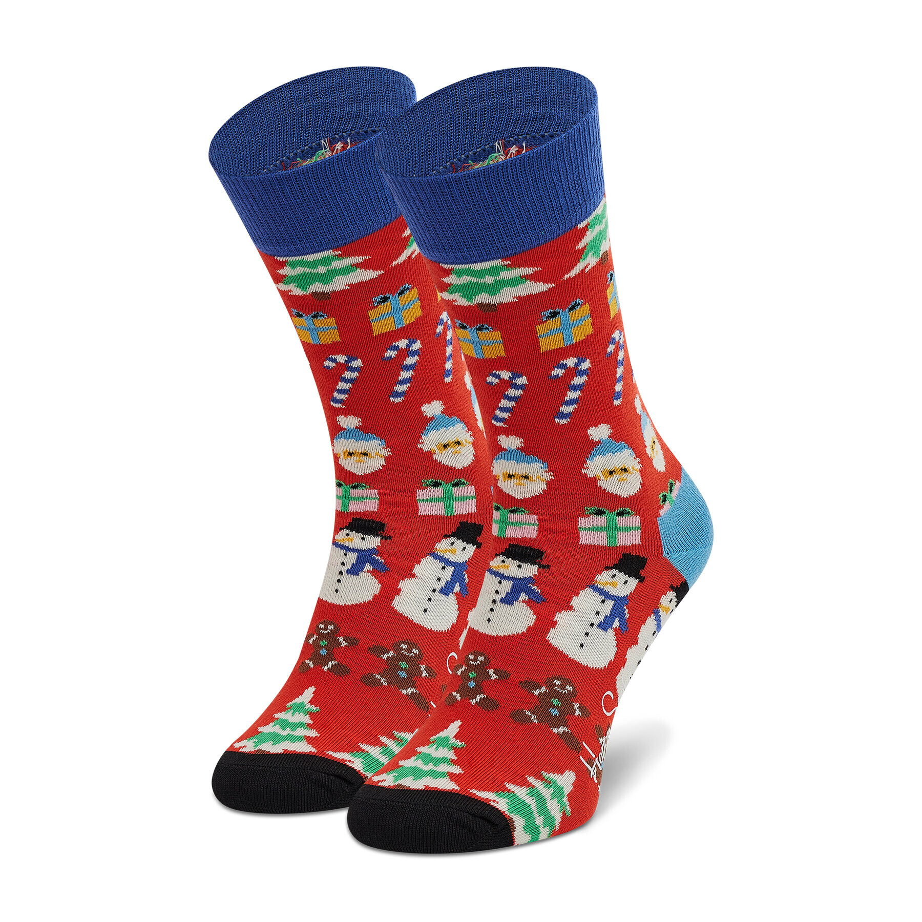 Happy Socks Klasické ponožky Unisex ALL01-4300 Červená - Pepit.cz