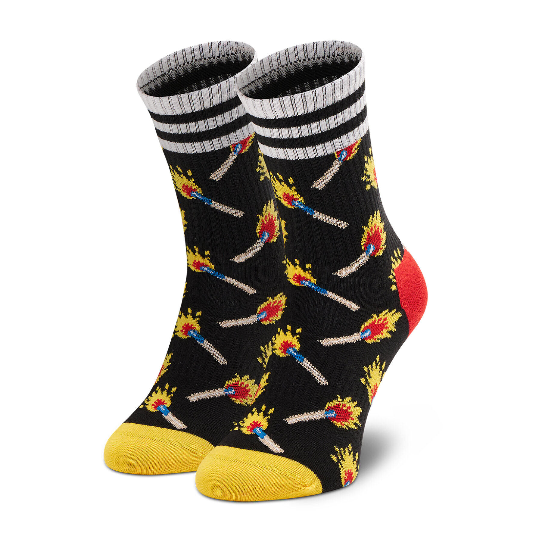 Happy Socks Klasické ponožky Unisex ATMAT14-9300 Černá - Pepit.cz