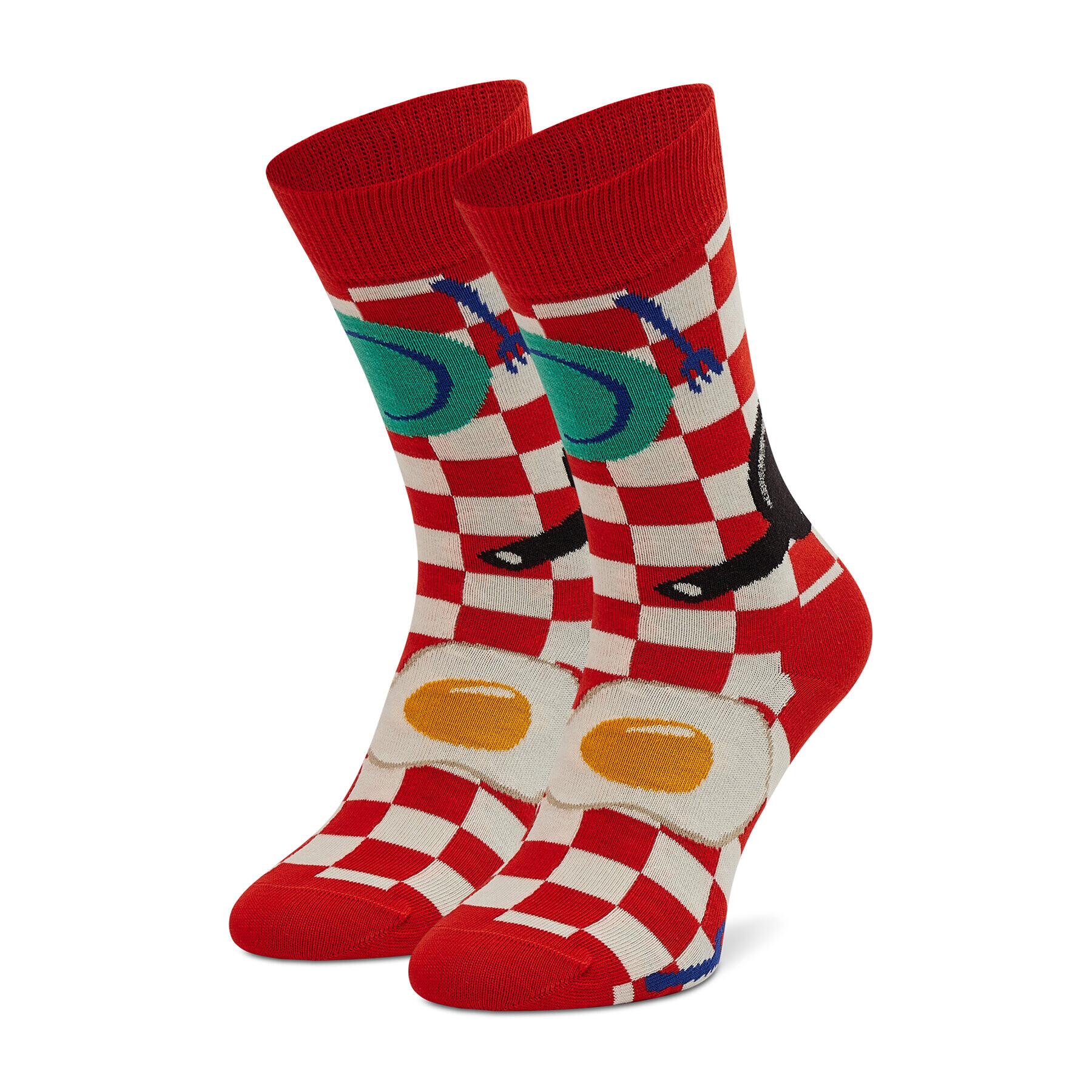 Happy Socks Klasické ponožky Unisex EBI01-4300 Červená - Pepit.cz