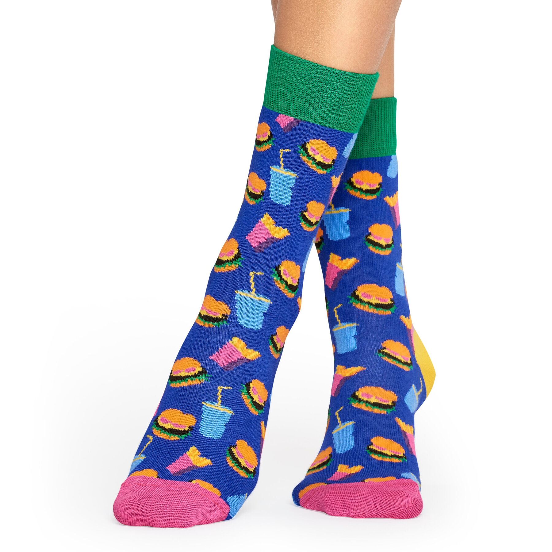 Happy Socks Klasické ponožky Unisex HAM01-6000 Tmavomodrá - Pepit.cz