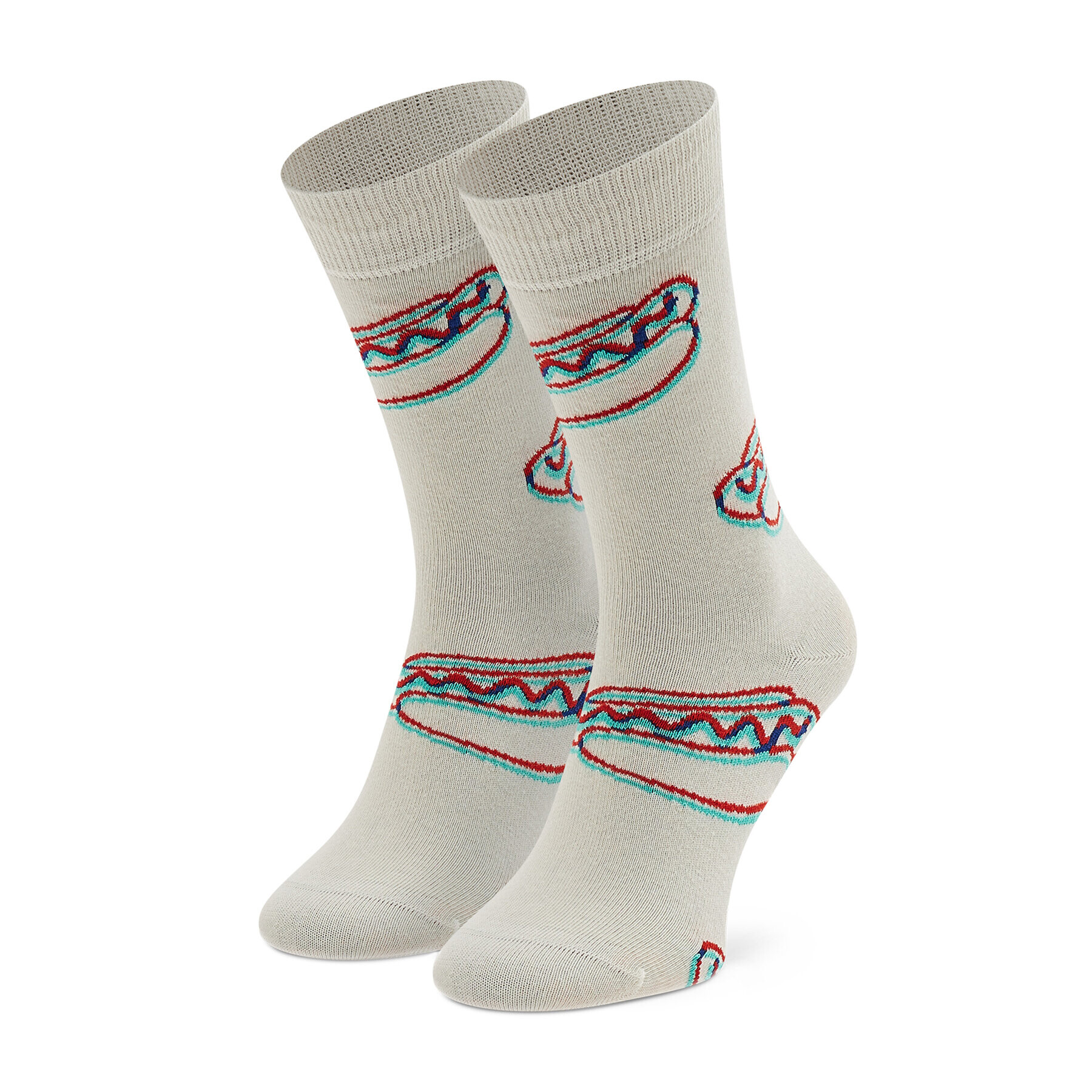 Happy Socks Klasické ponožky Unisex HDS01-1300 Béžová - Pepit.cz