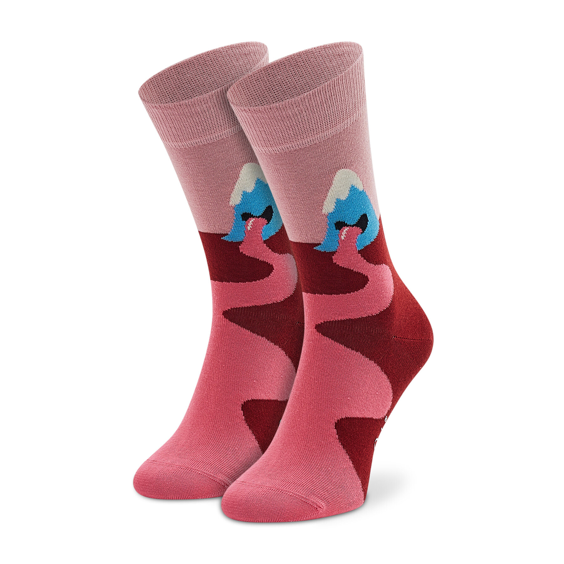 Happy Socks Klasické ponožky Unisex MOU01-3300 Růžová - Pepit.cz