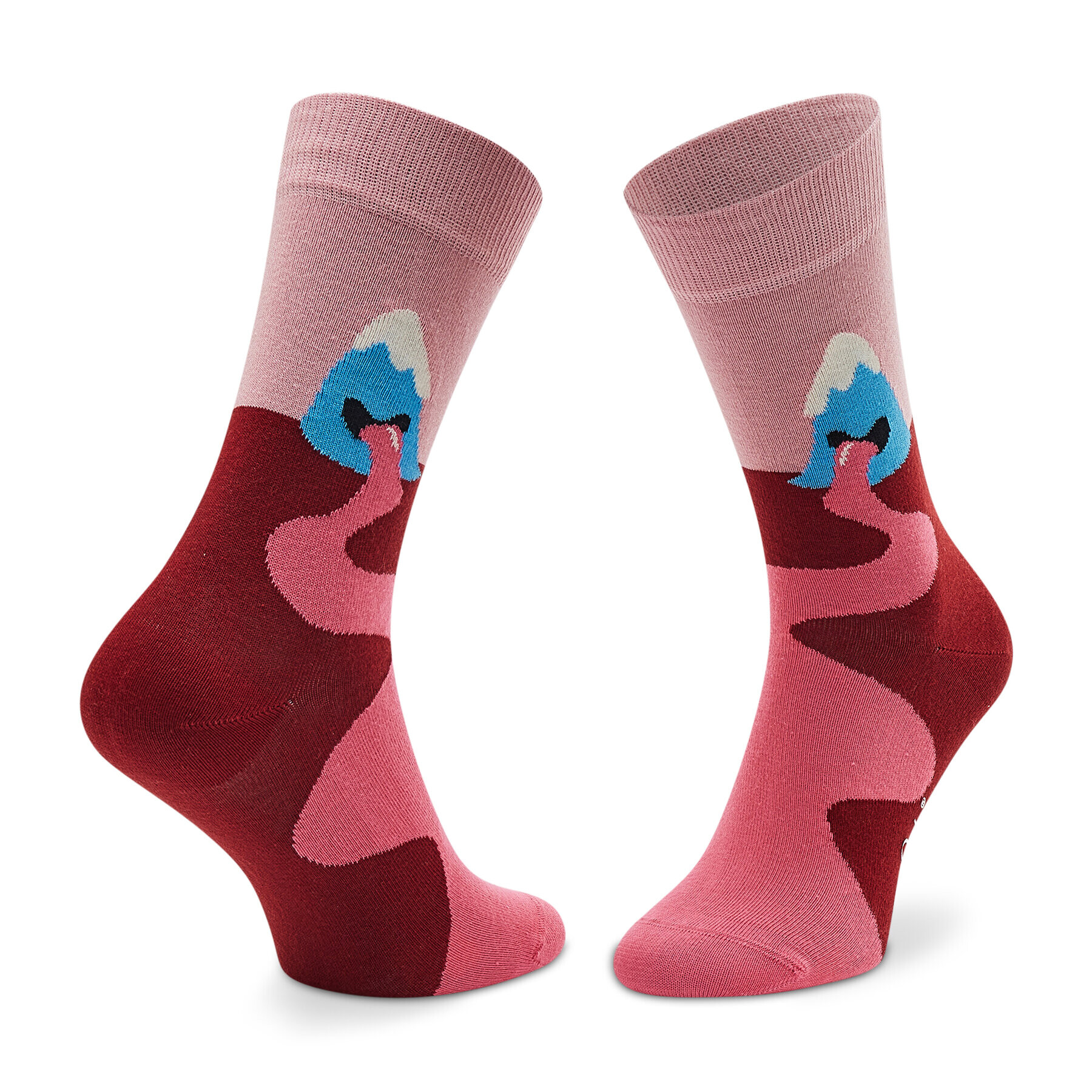 Happy Socks Klasické ponožky Unisex MOU01-3300 Růžová - Pepit.cz