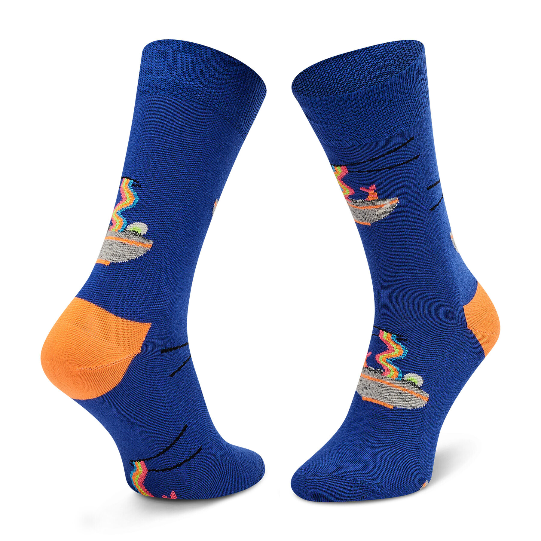 Happy Socks Klasické ponožky Unisex RAM01-6300 Modrá - Pepit.cz