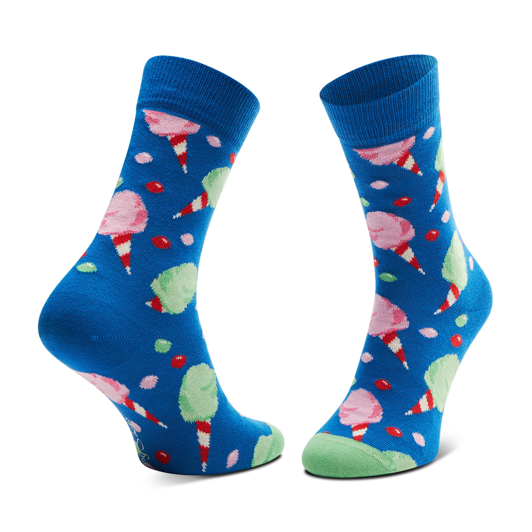 Happy Socks Sada 2 párů vysokých ponožek unisex XSNA02-6300 Černá - Pepit.cz