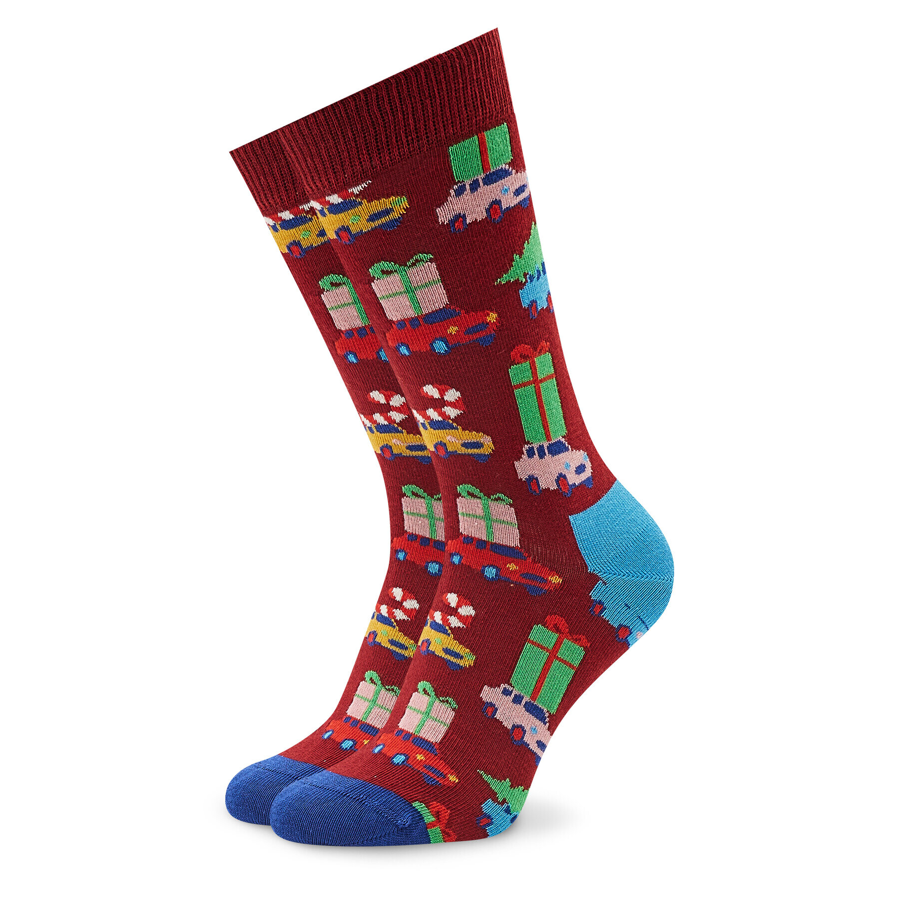 Happy Socks Sada 4 párů vysokých ponožek unisex XHBG09-4300 Barevná - Pepit.cz