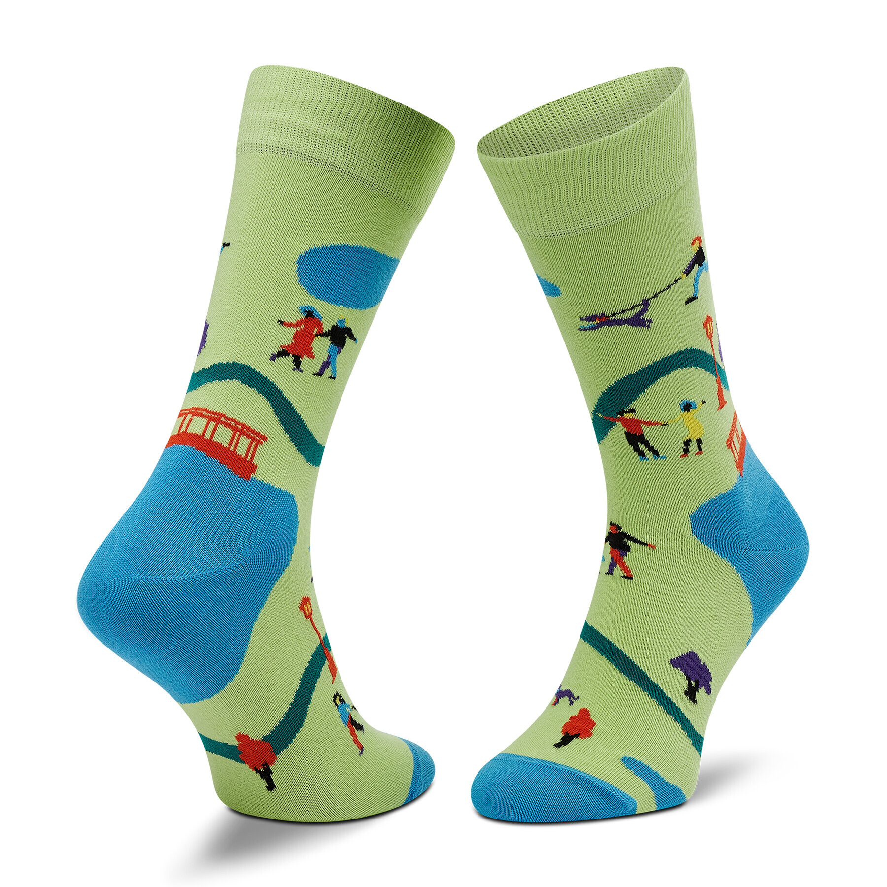 Happy Socks Sada 7 párů vysokých ponožek unisex XSEV15-0200 Barevná - Pepit.cz