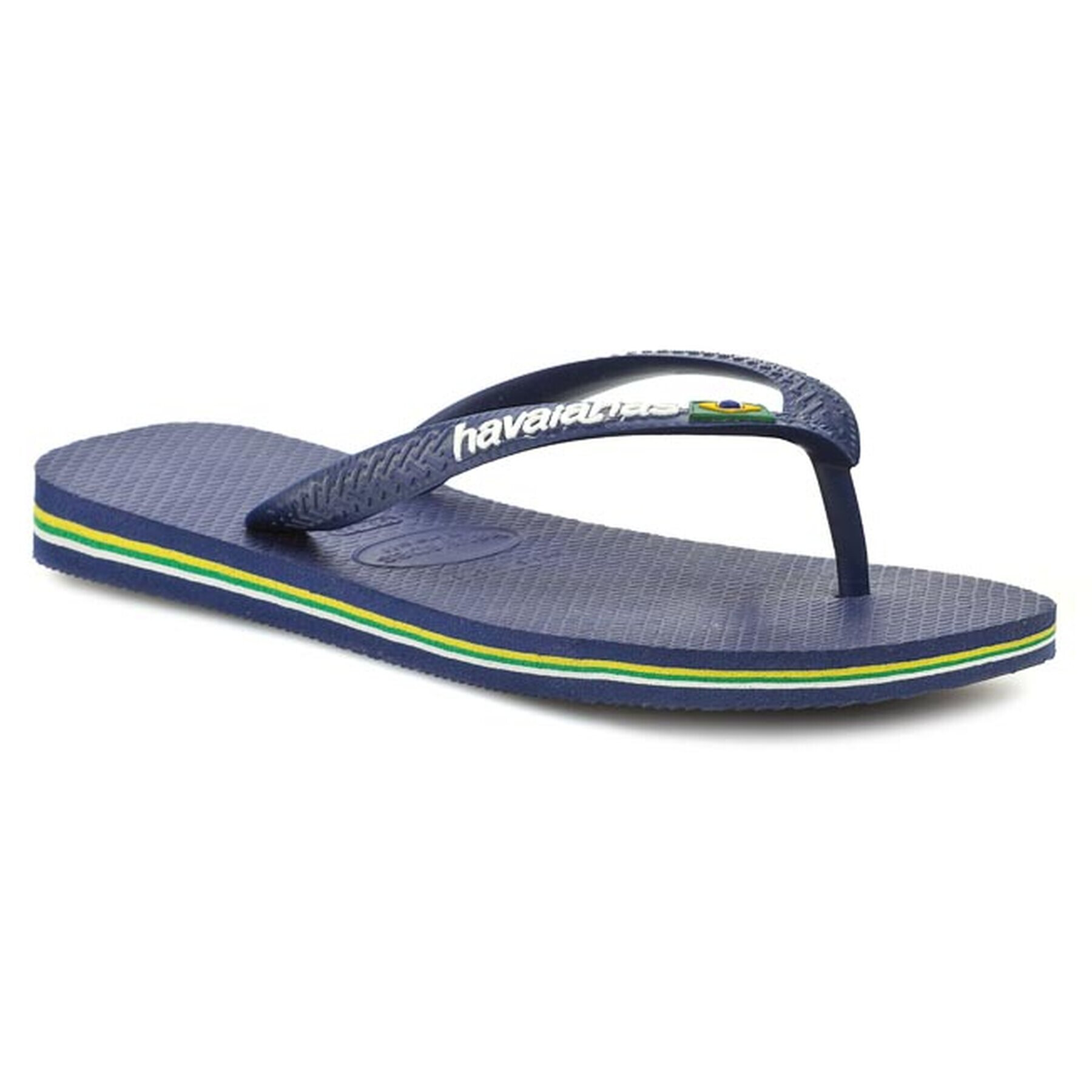 Havaianas Žabky Brasil Logo 41108500555 Tmavomodrá - Pepit.cz