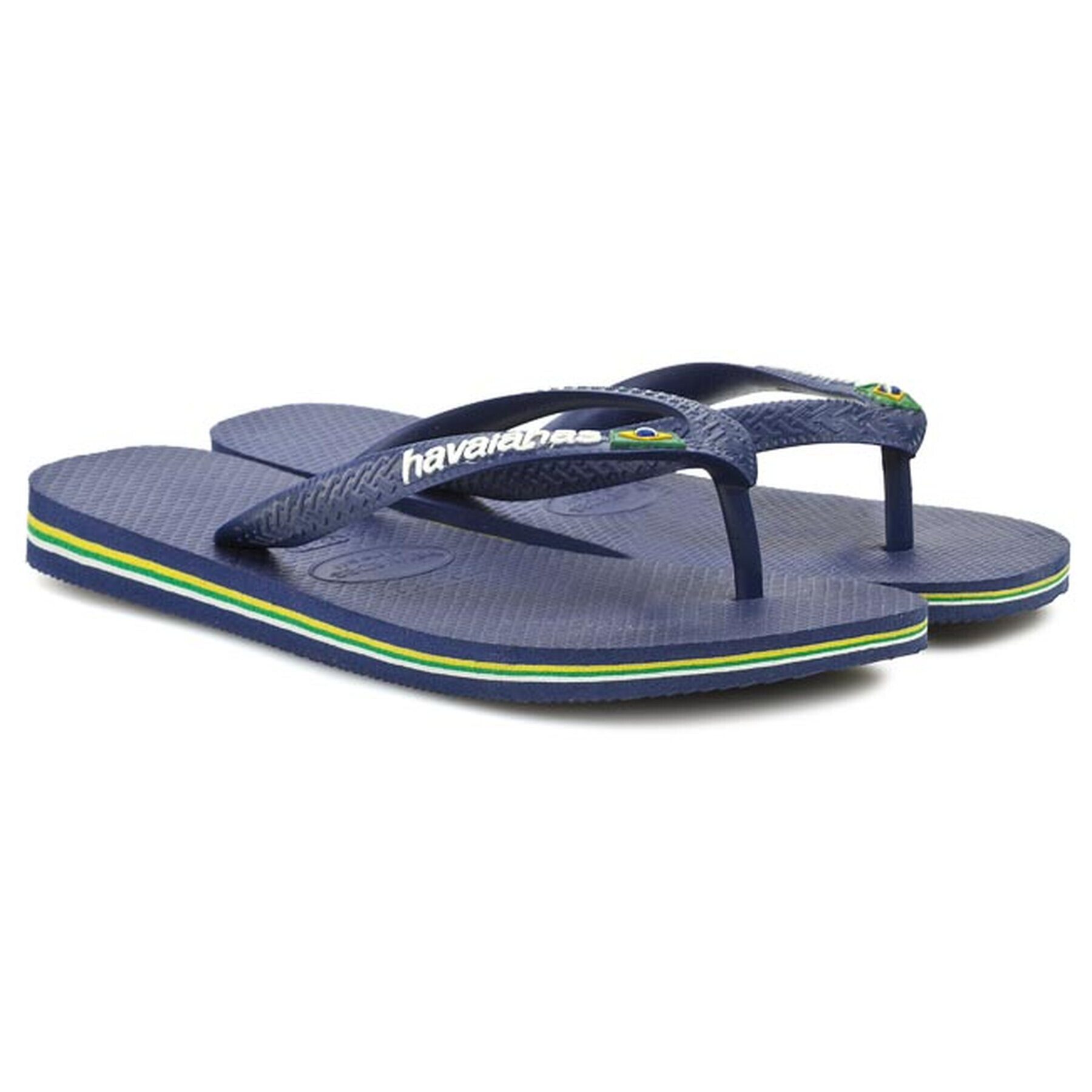 Havaianas Žabky Brasil Logo 41108500555 Tmavomodrá - Pepit.cz