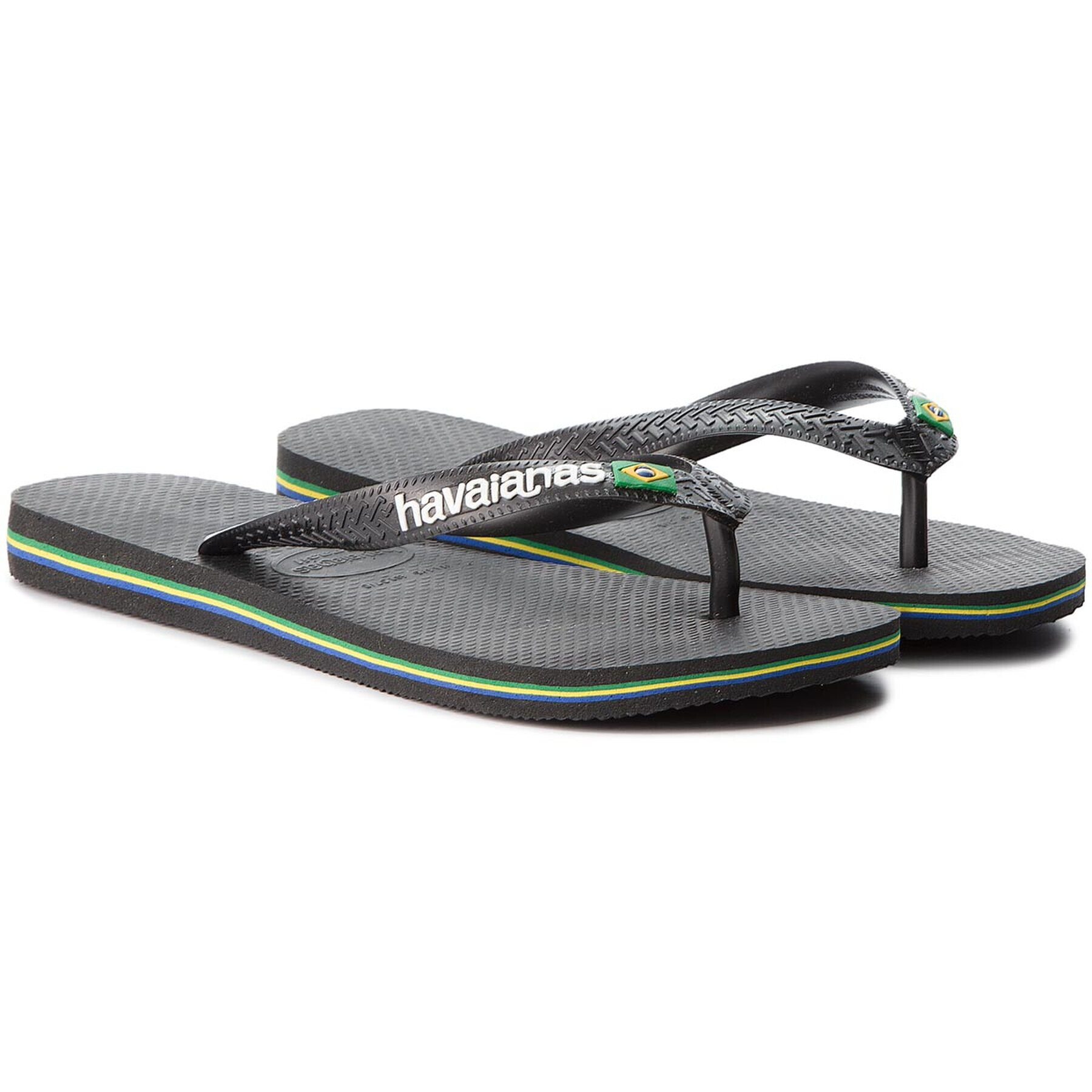 Havaianas Žabky Brasil Logo 41108501069 Černá - Pepit.cz