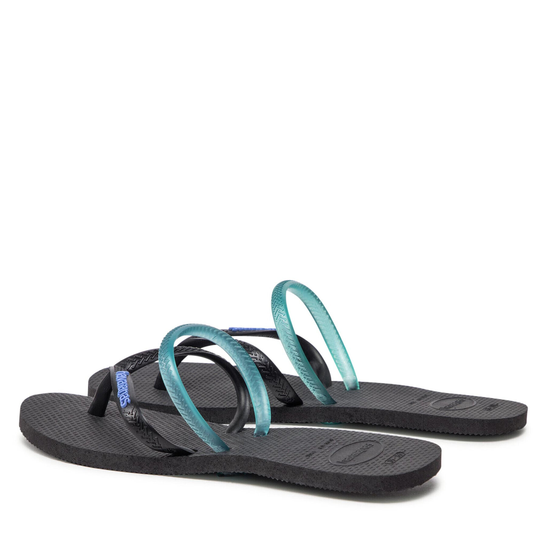 Havaianas Žabky Flat Duo 41472370090 Černá - Pepit.cz