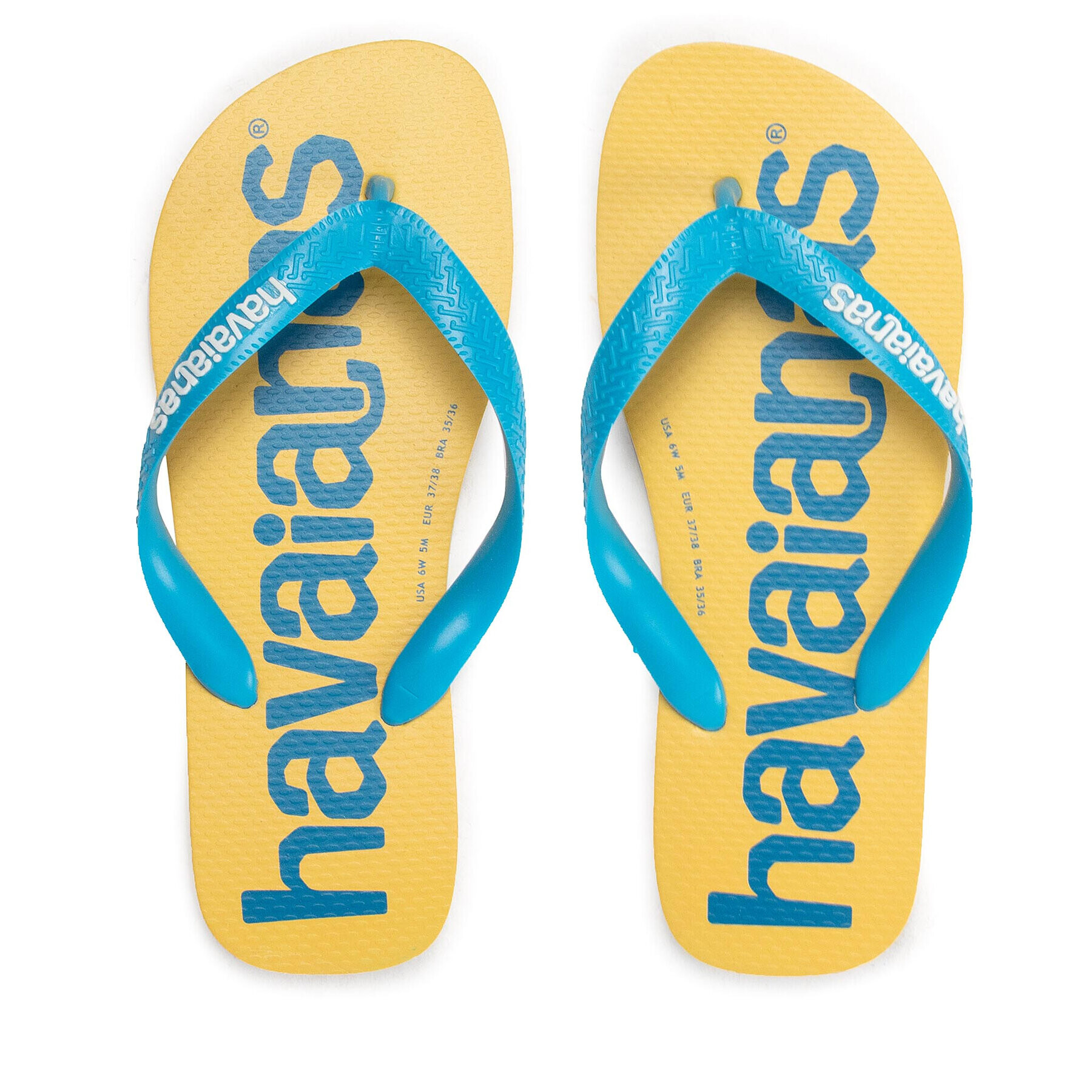 Havaianas Žabky Logomania2 41457410121 Modrá - Pepit.cz