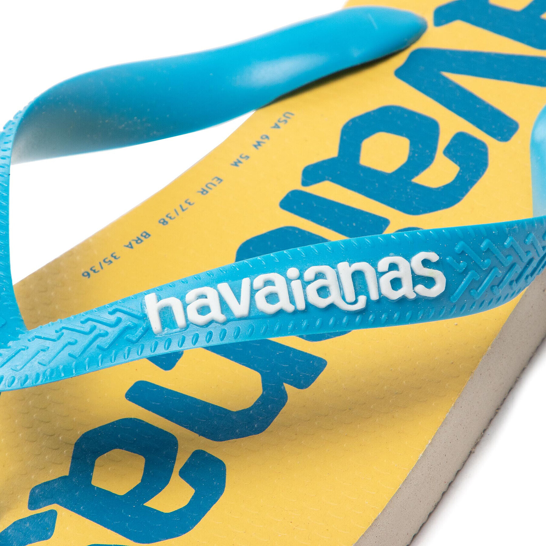 Havaianas Žabky Logomania2 41457410121 Modrá - Pepit.cz