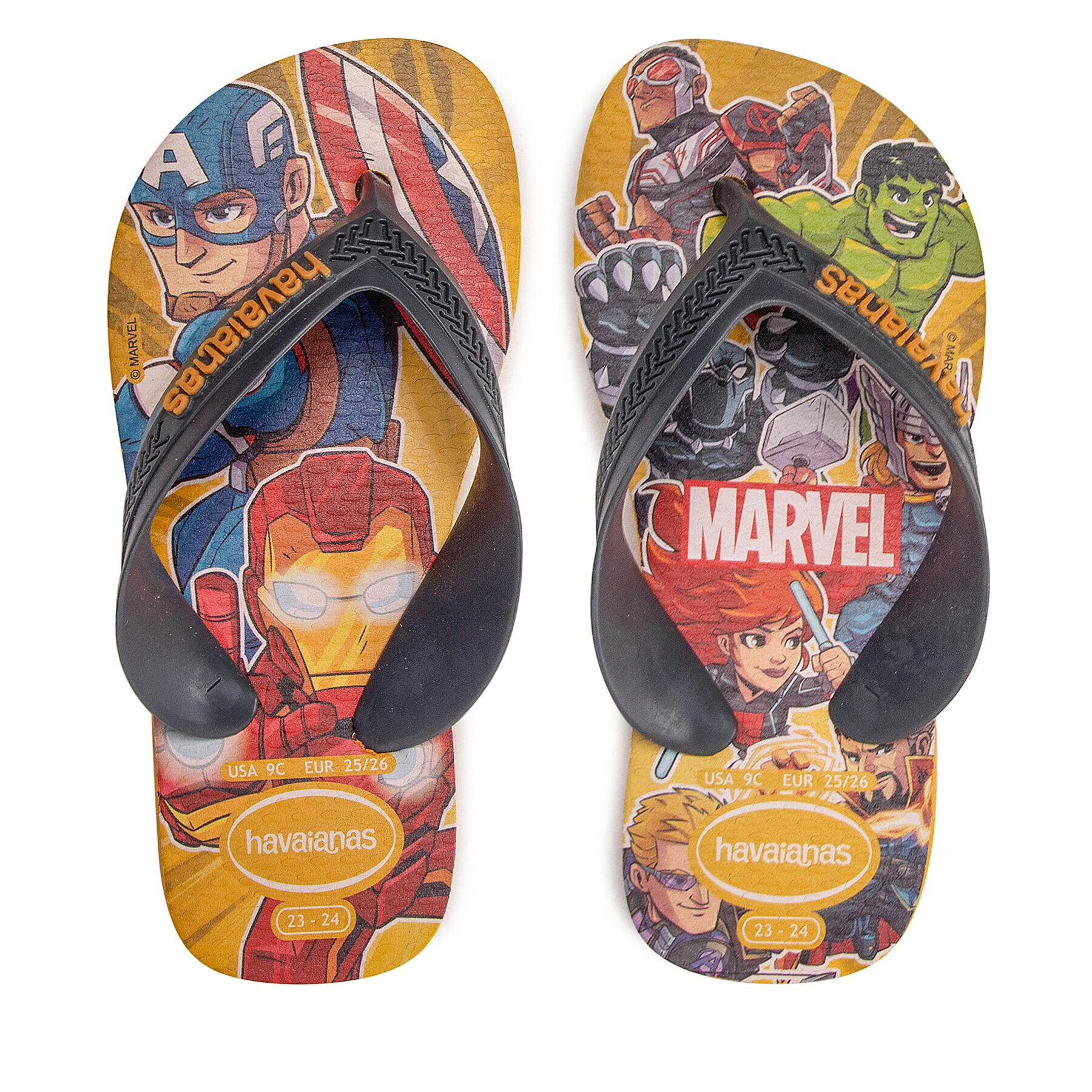 Havaianas Žabky Max Marvel 41470066362 Šedá - Pepit.cz