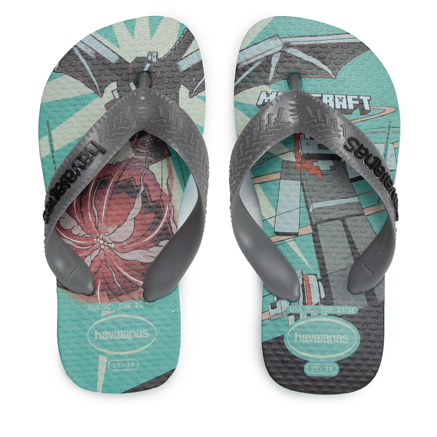 Havaianas Žabky Minecraft 41451250031 Šedá - Pepit.cz