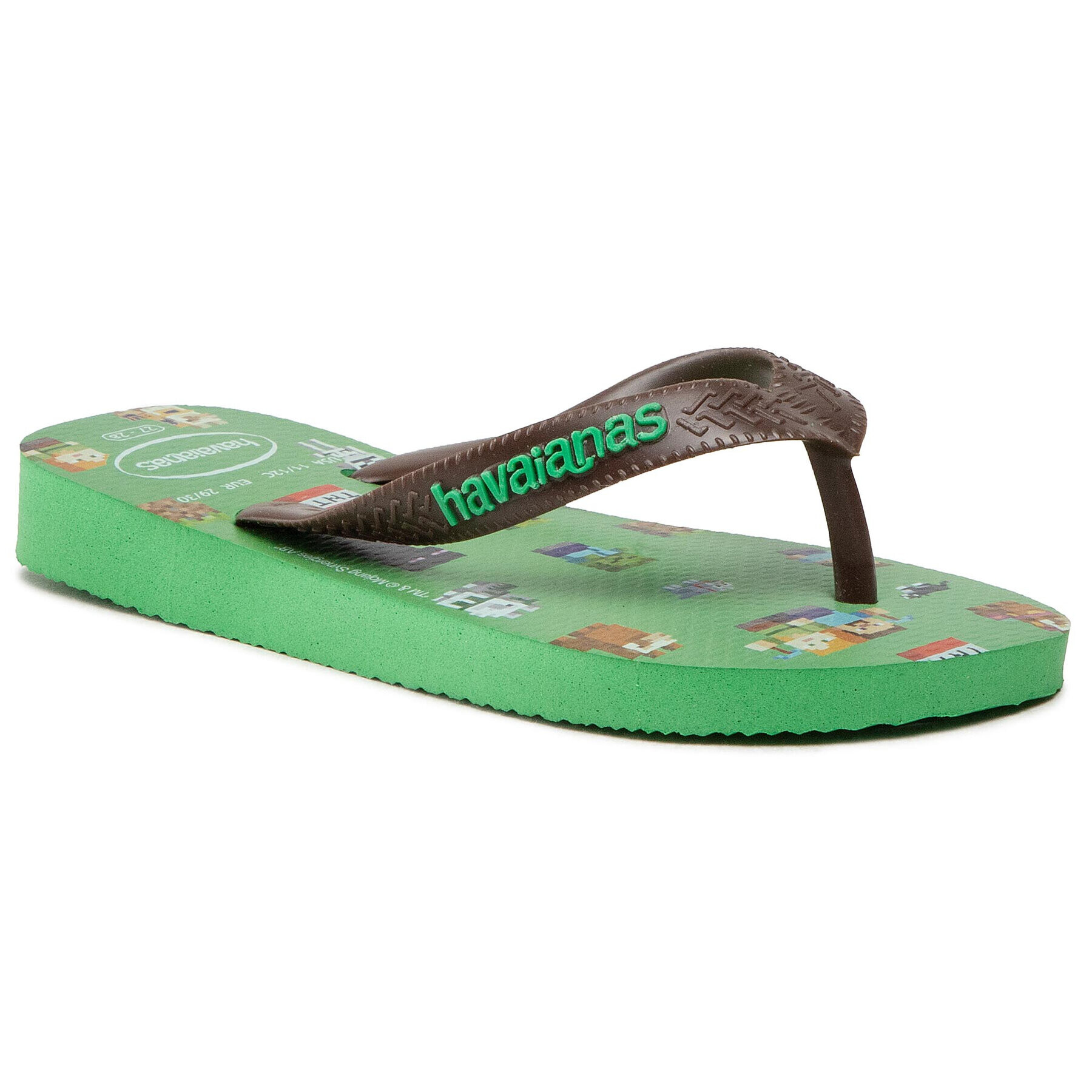 Havaianas Žabky Minecraft 41451252715 Hnědá - Pepit.cz