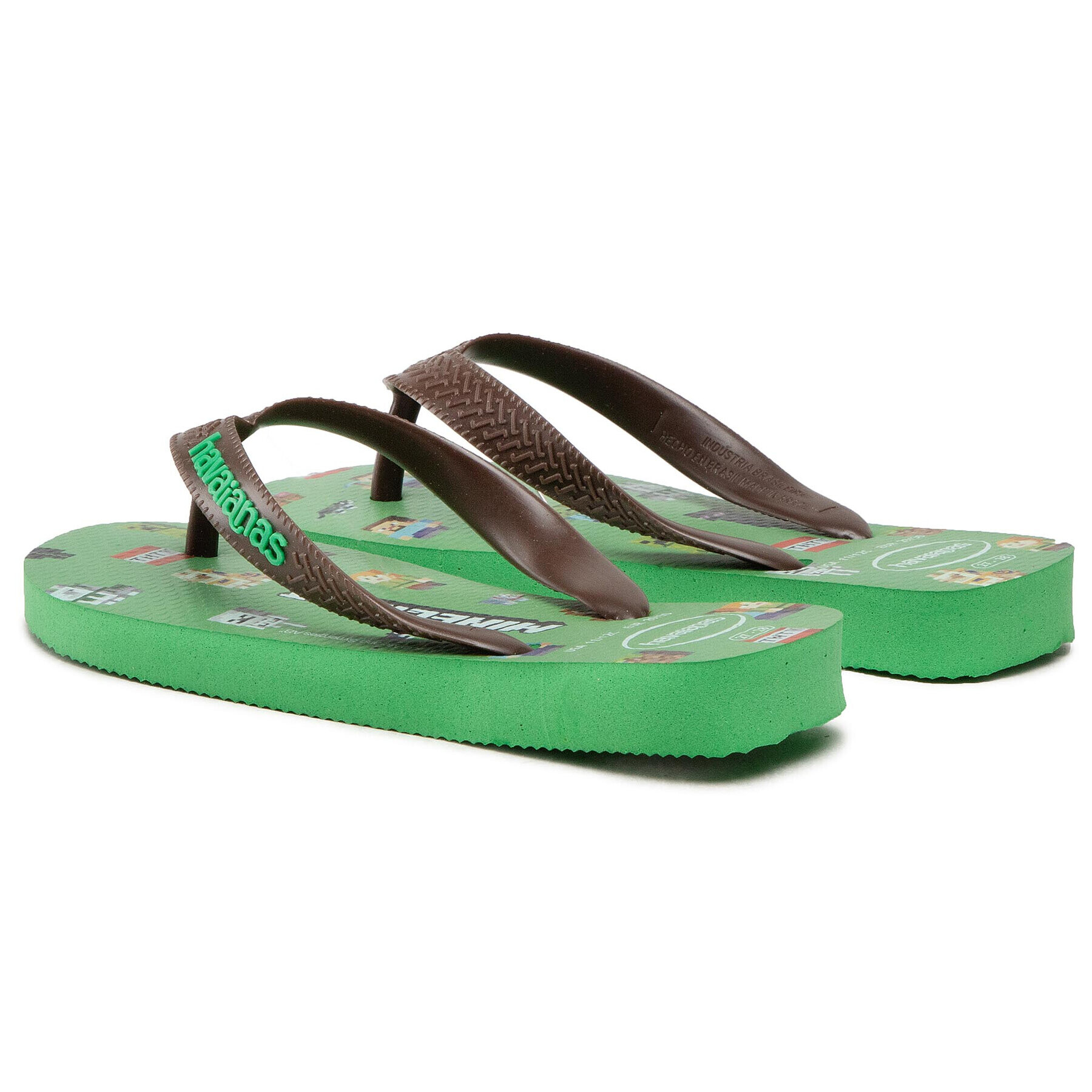 Havaianas Žabky Minecraft 41451252715 Hnědá - Pepit.cz