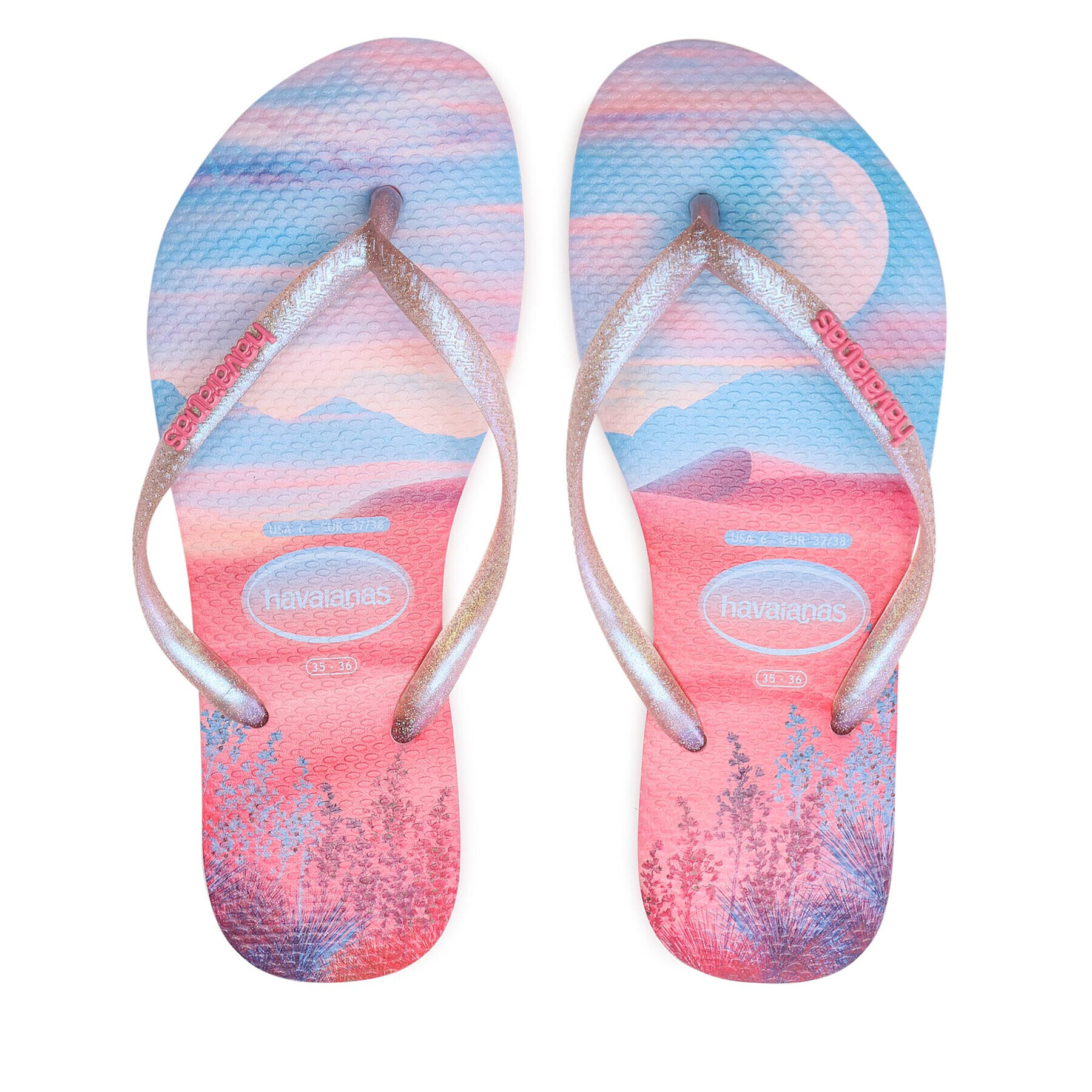 Havaianas Žabky Slim Paisage 41326145217 Růžová - Pepit.cz