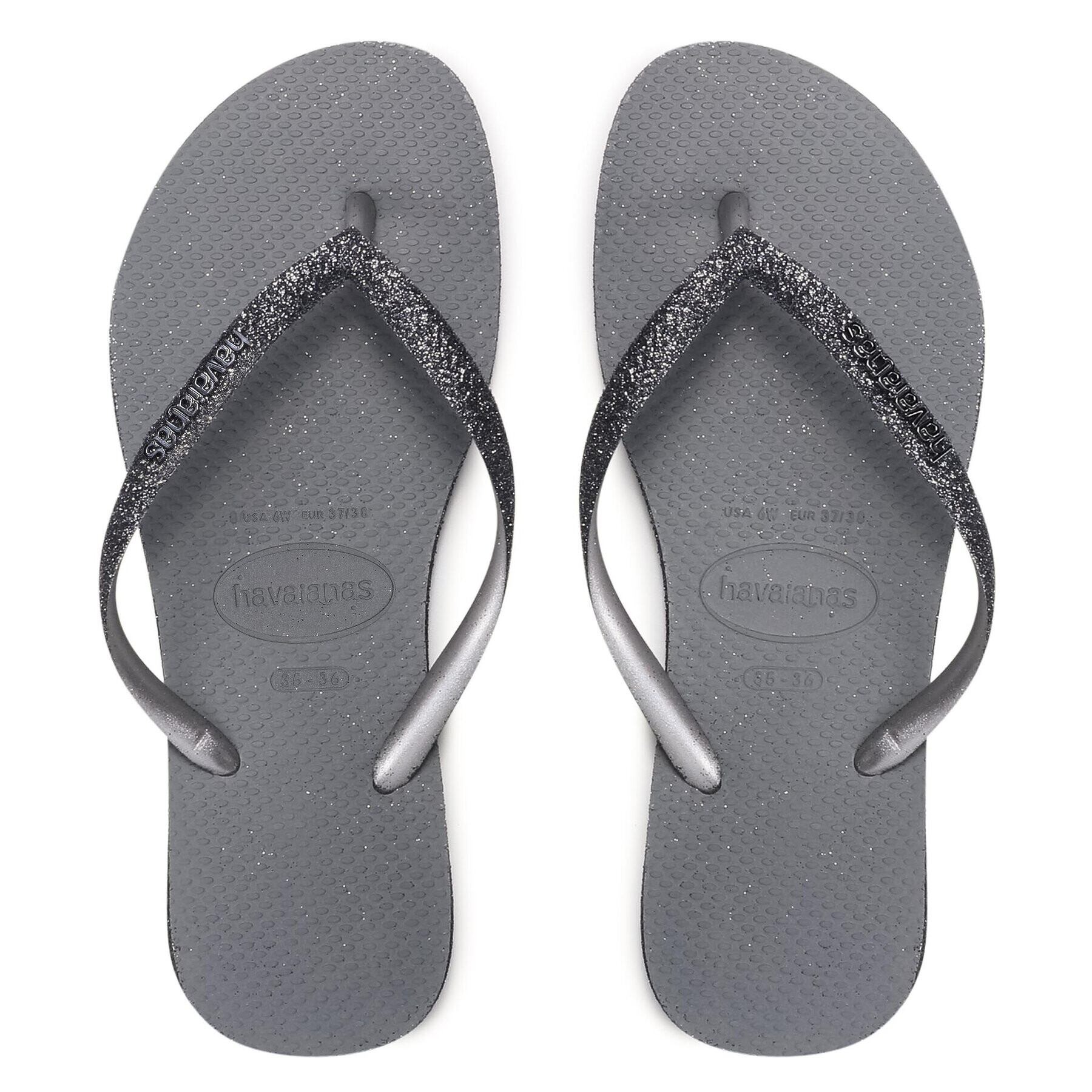 Havaianas Žabky Slim Sparkle Me 41460935178 Šedá - Pepit.cz