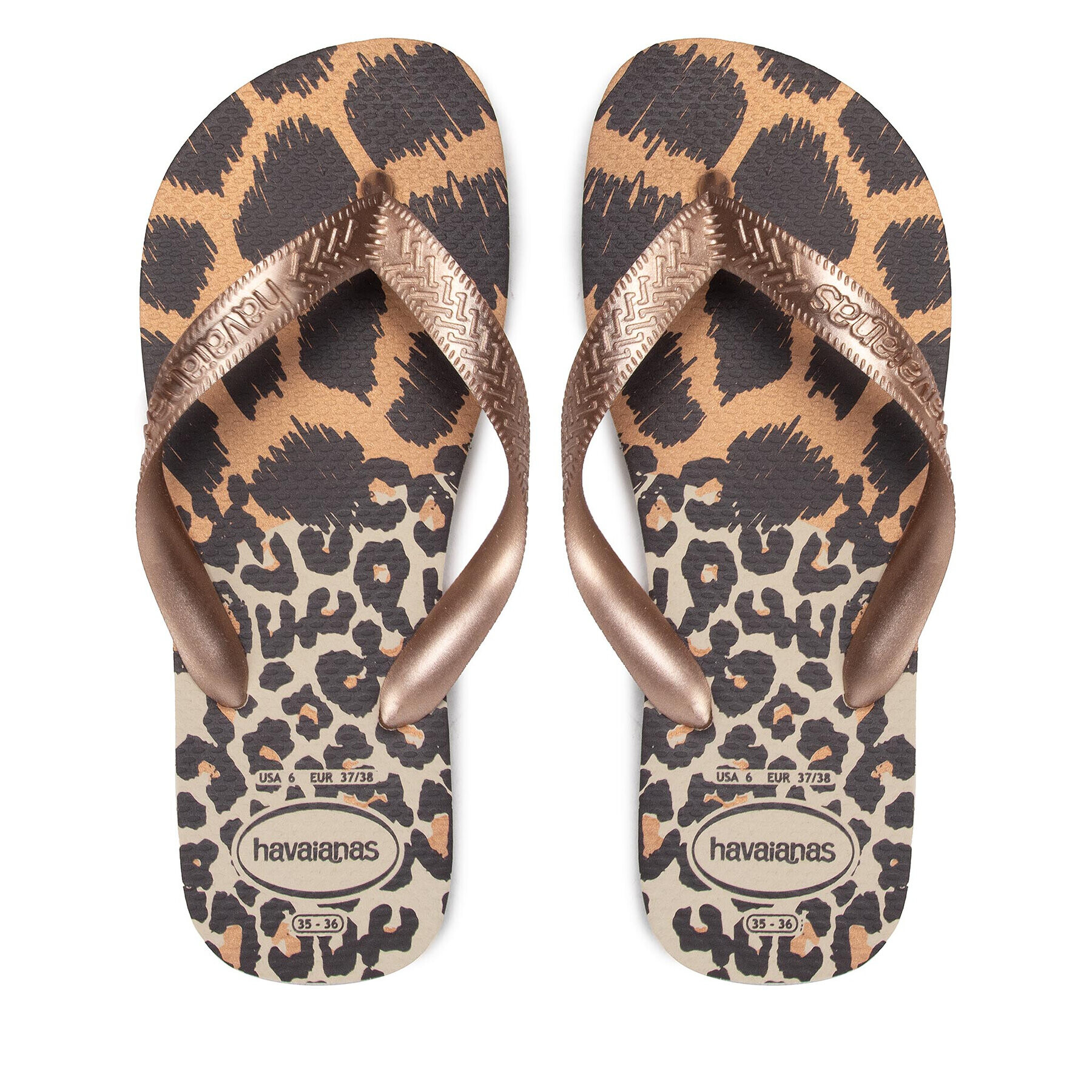 Havaianas Žabky Top Animals 41329209919 Zlatá - Pepit.cz