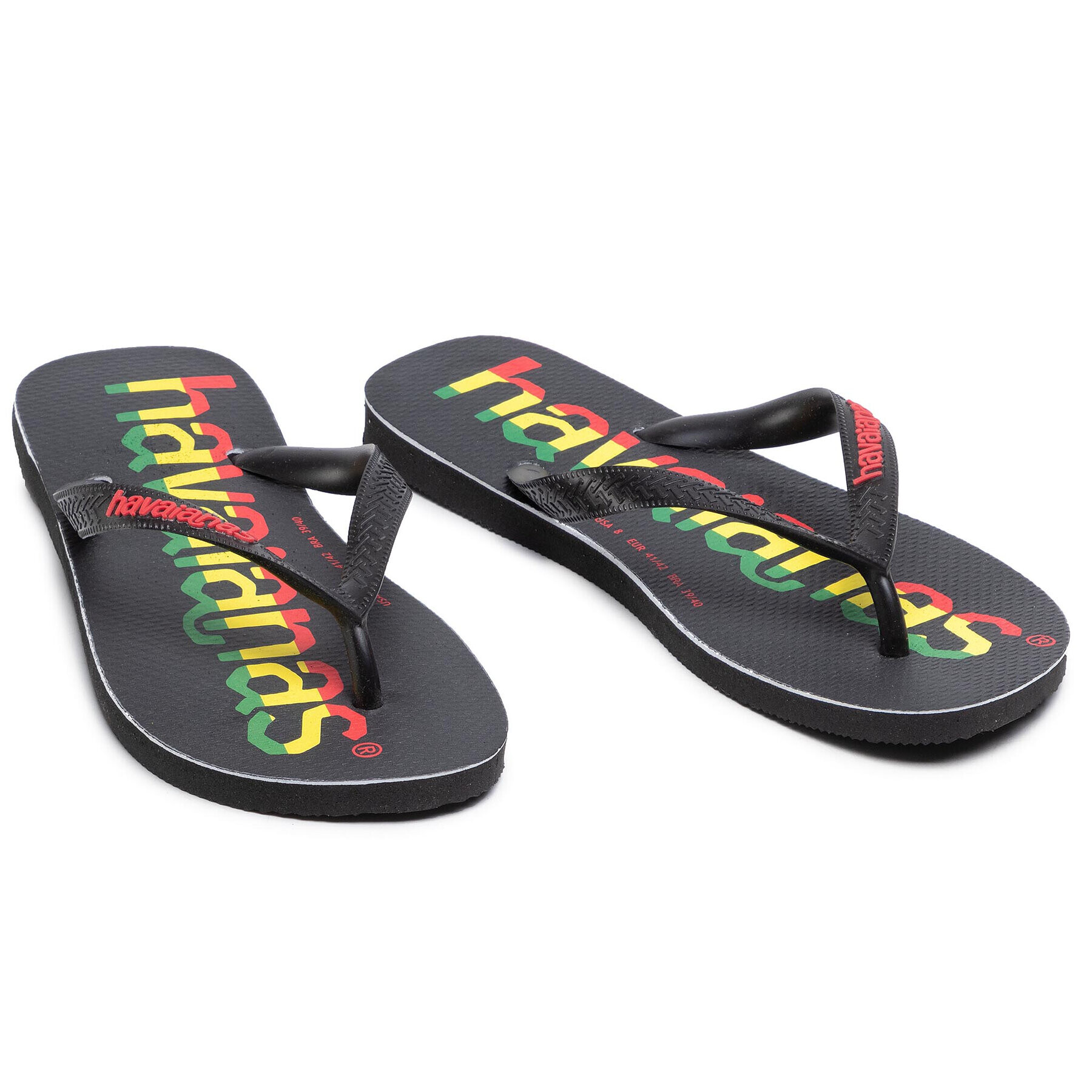 Havaianas Žabky Top Logo 41442647652 Černá - Pepit.cz