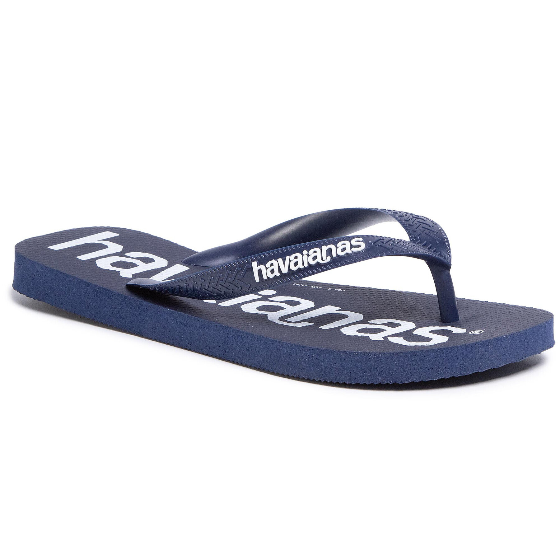 Havaianas Žabky Top Logo Mania Fc 41442640555 Tmavomodrá - Pepit.cz