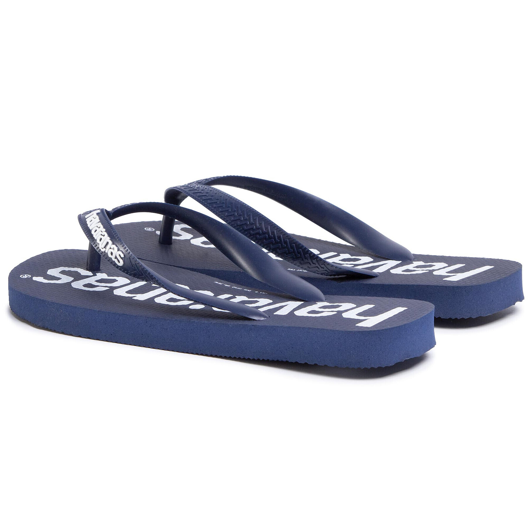 Havaianas Žabky Top Logo Mania Fc 41442640555 Tmavomodrá - Pepit.cz