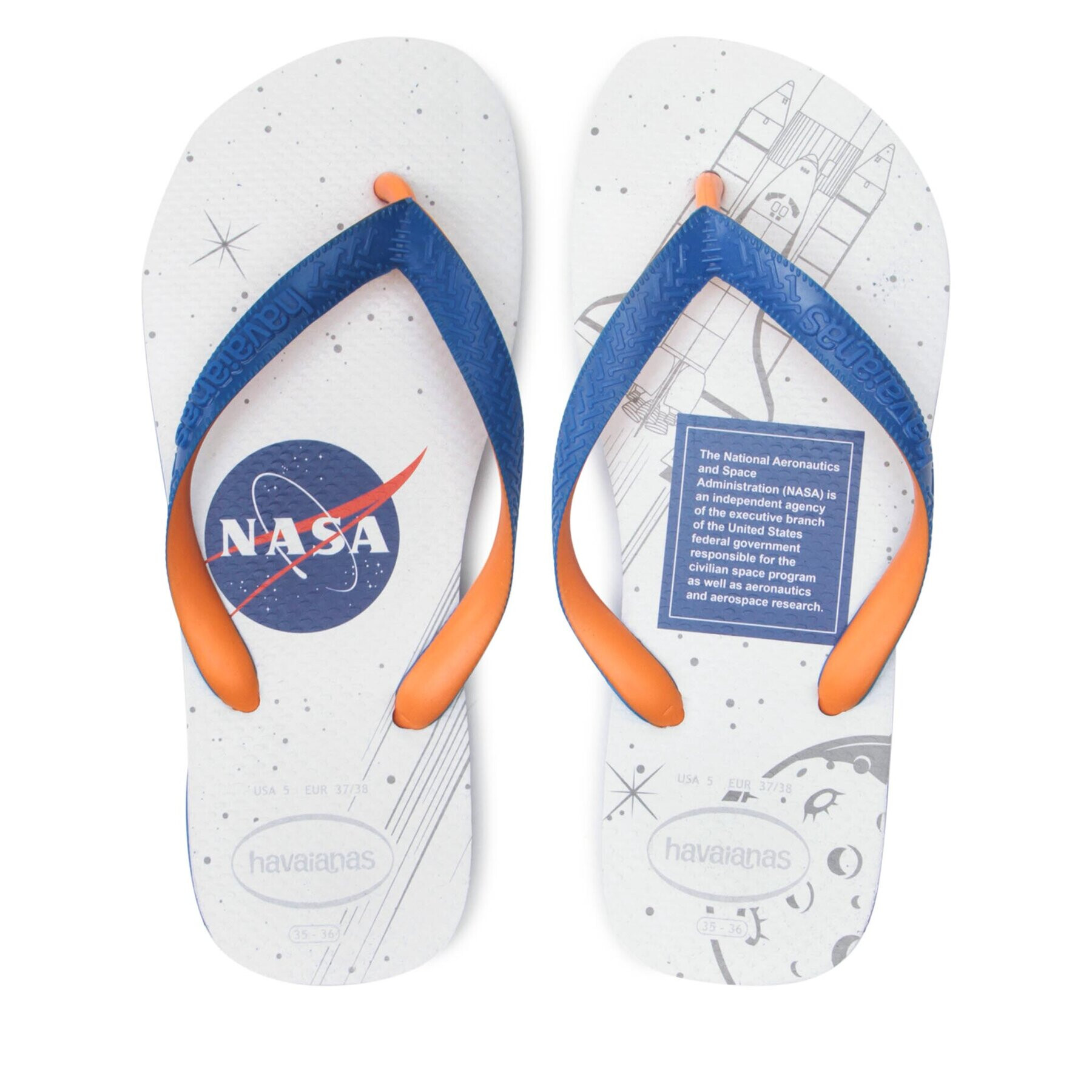 Havaianas Žabky Top Nasa 4147262 Modrá - Pepit.cz