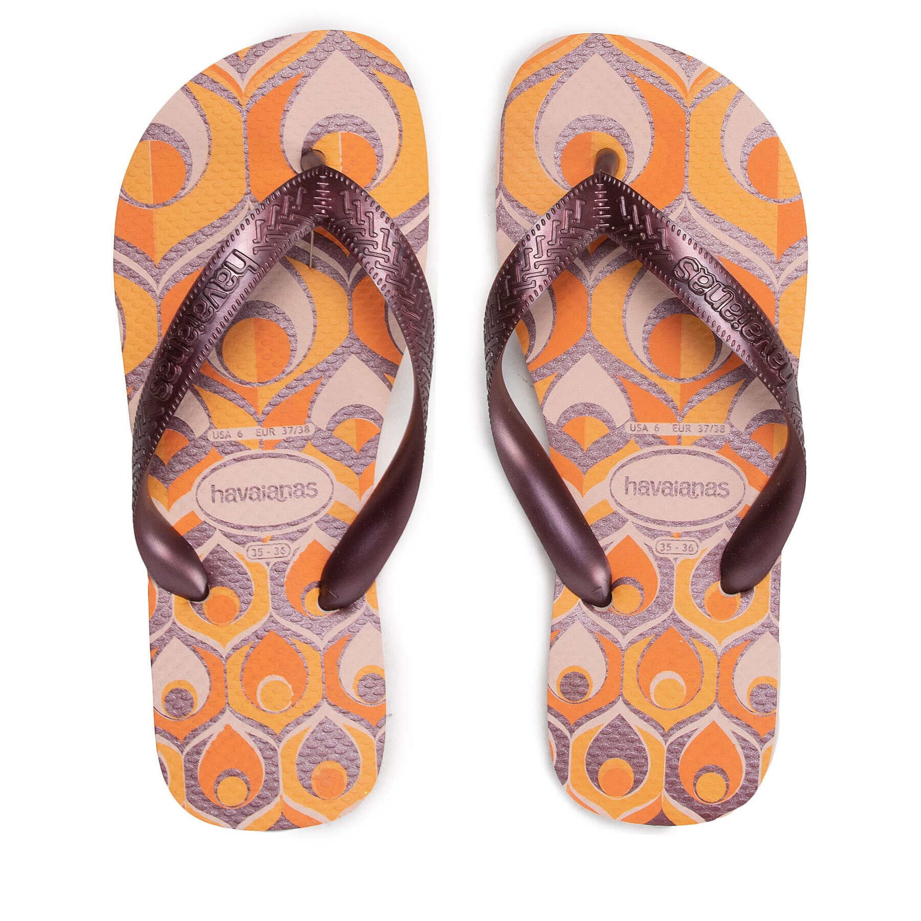 Havaianas Žabky Top Spring 41232300076 Bordó - Pepit.cz