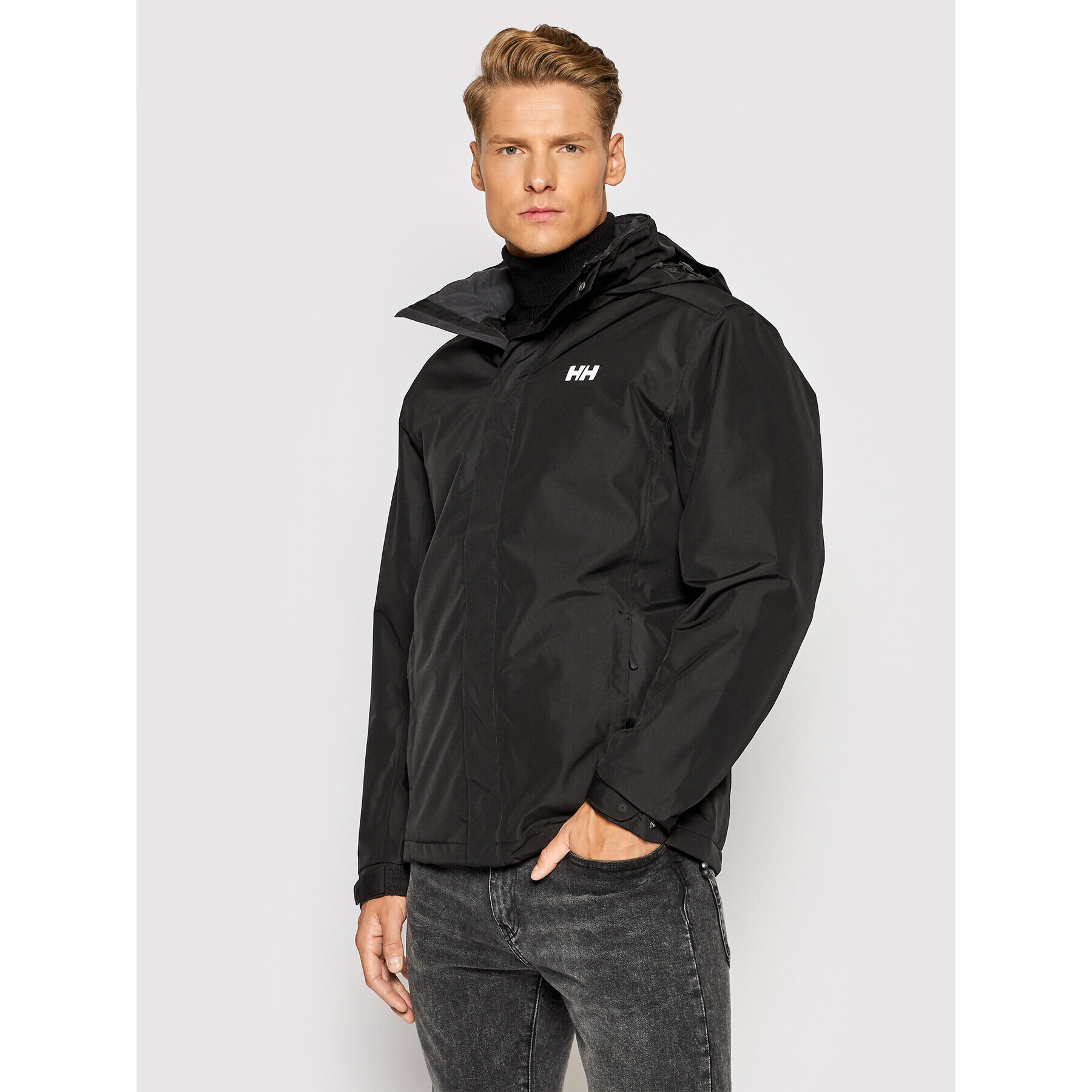 Helly Hansen Bunda pro přechodné období Dubliner 53117 Černá Regular Fit - Pepit.cz