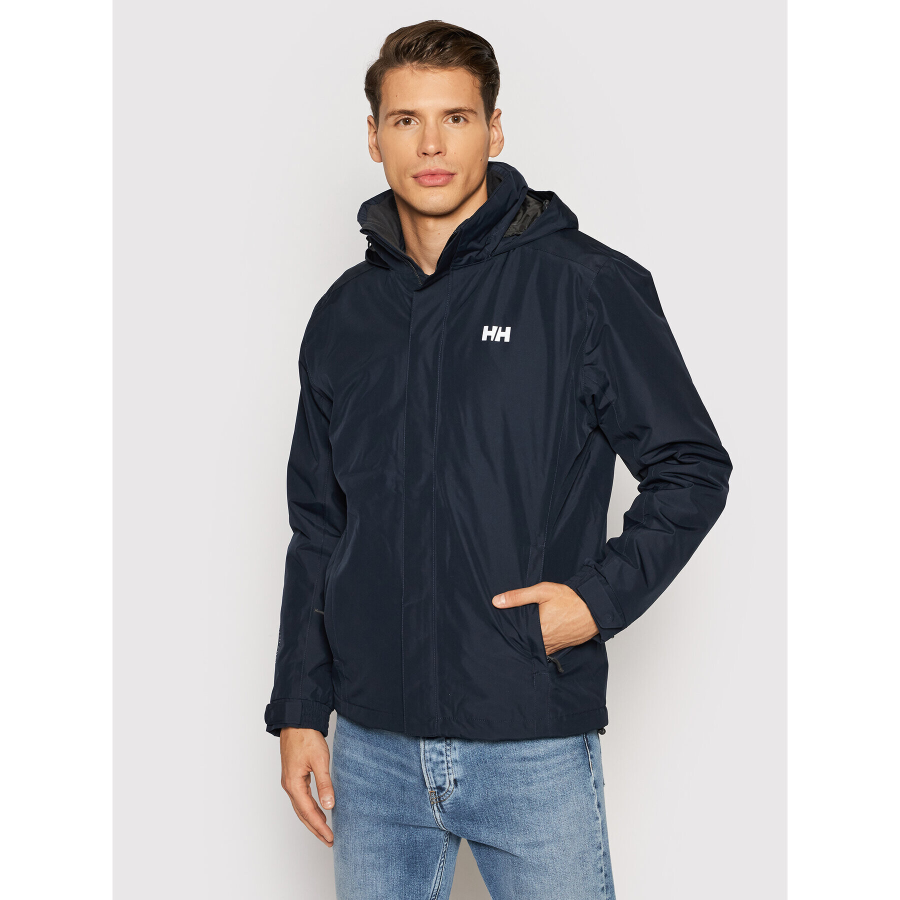 Helly Hansen Bunda pro přechodné období Dubliner Insulated 53117 Tmavomodrá Regular Fit - Pepit.cz