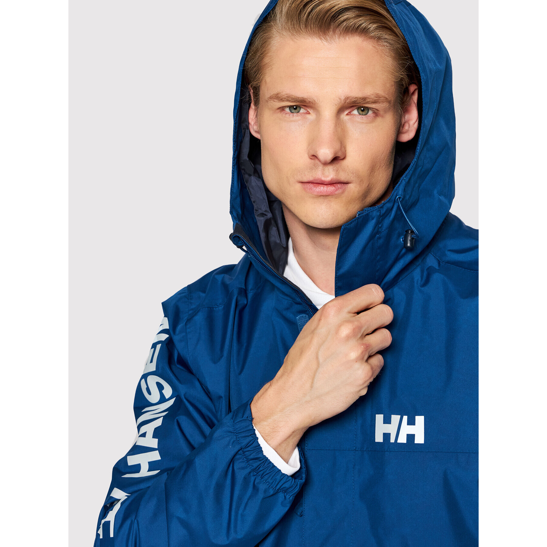 Helly Hansen Bunda pro přechodné období Ervik 64032 Modrá Regular Fit - Pepit.cz