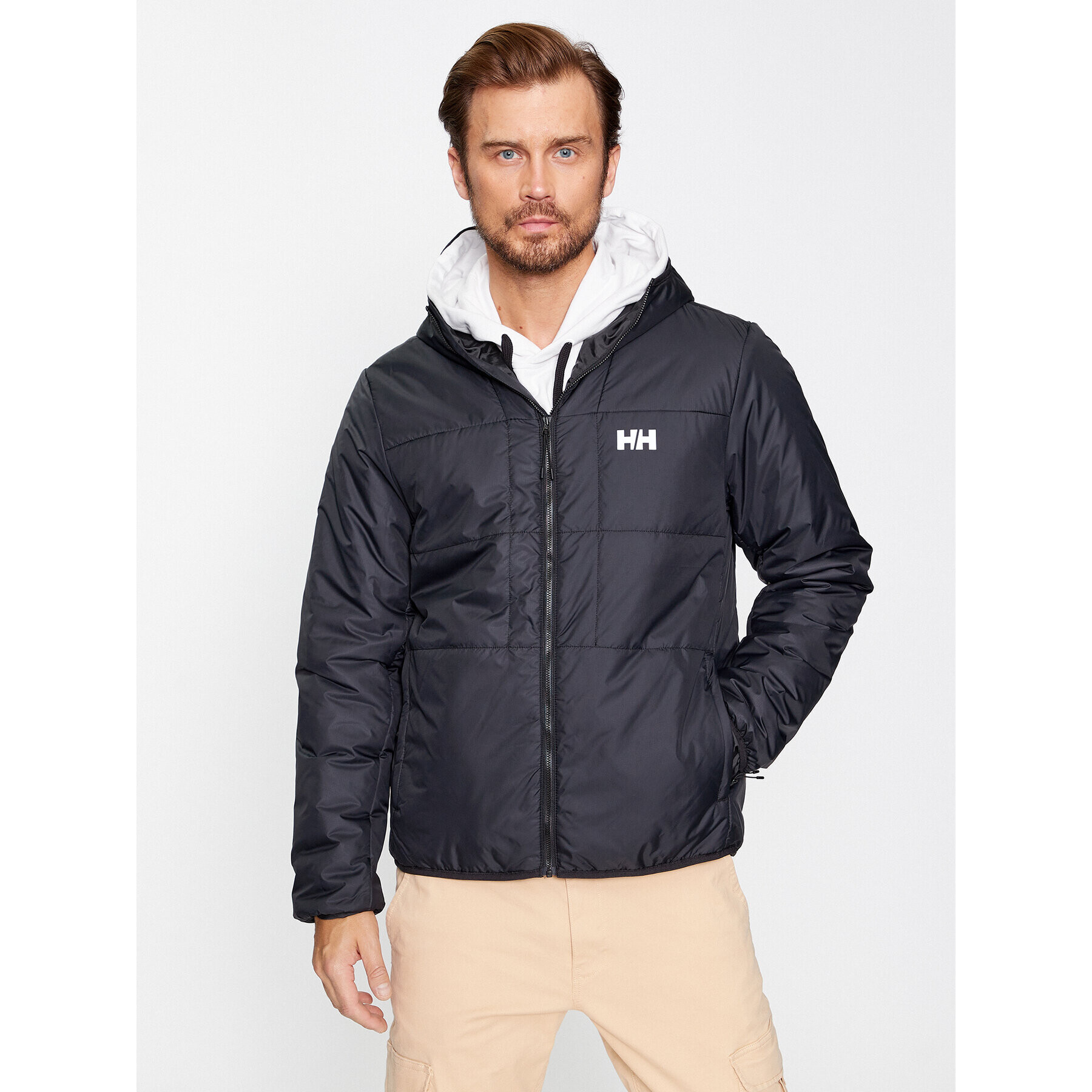 Helly Hansen Bunda pro přechodné období Flex Ins Jacket 54059 Černá Regular Fit - Pepit.cz