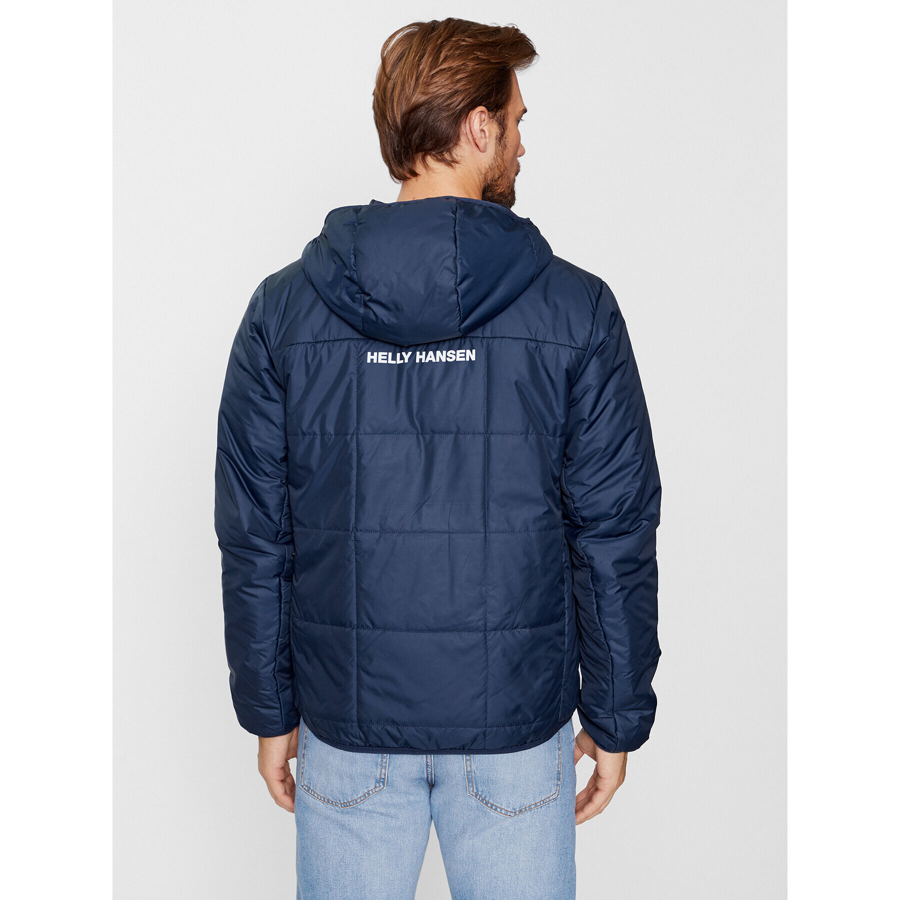 Helly Hansen Bunda pro přechodné období Flex Ins Jacket 54059 Tmavomodrá Regular Fit - Pepit.cz