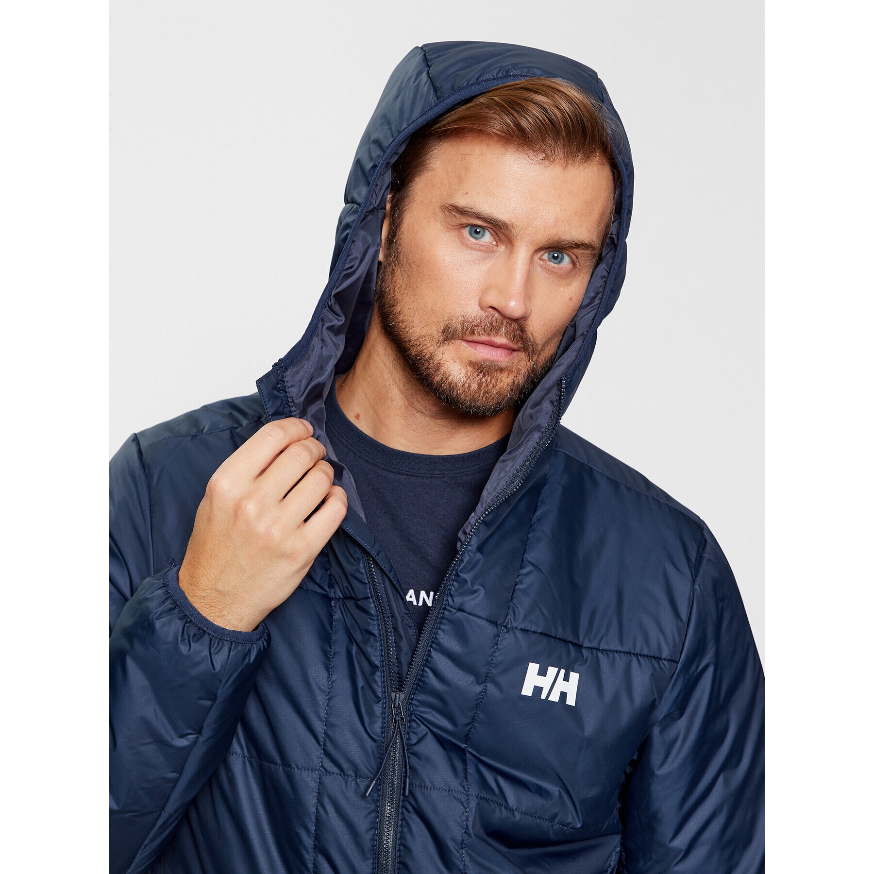 Helly Hansen Bunda pro přechodné období Flex Ins Jacket 54059 Tmavomodrá Regular Fit - Pepit.cz