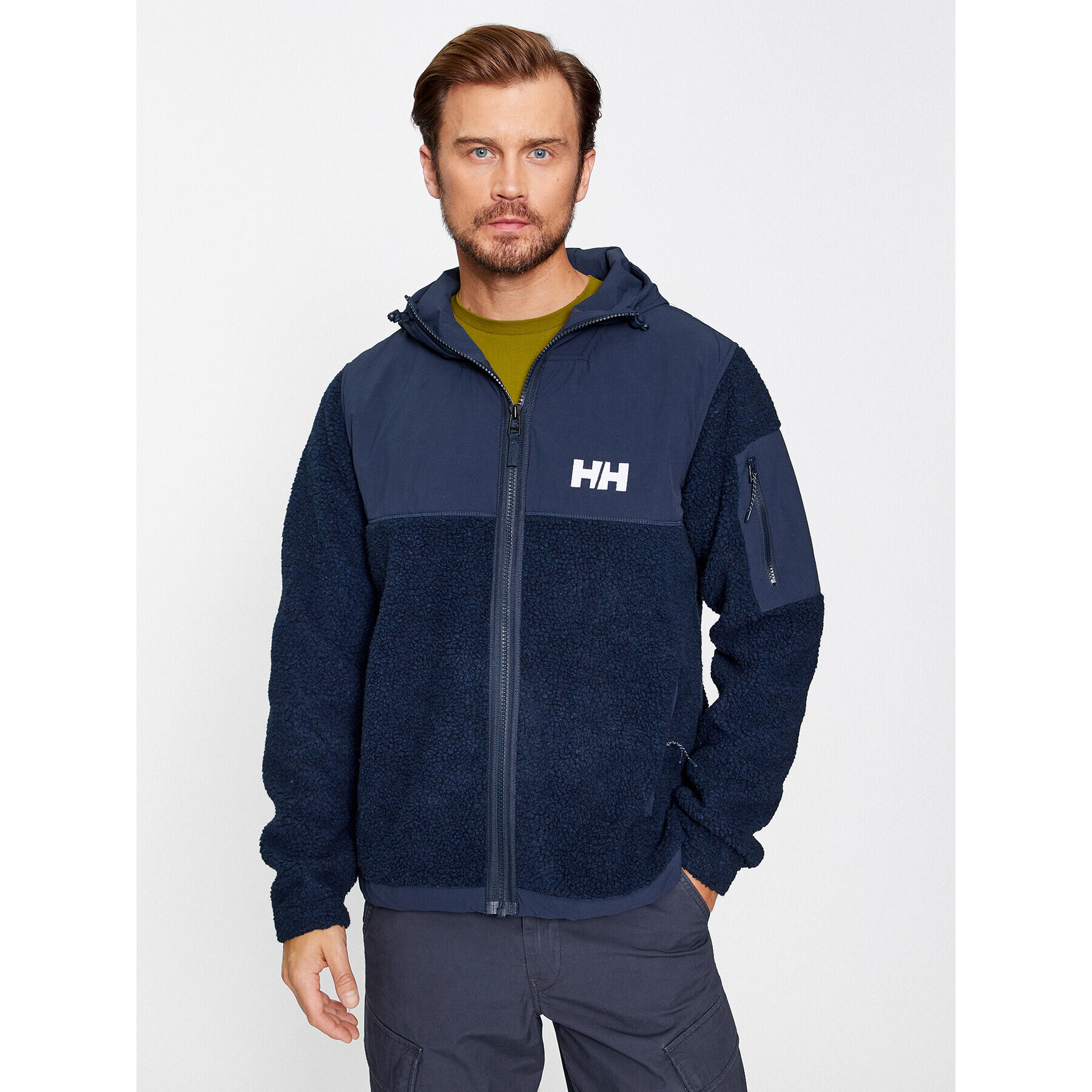 Helly Hansen Bunda pro přechodné období Patrol Pile 53678 Tmavomodrá Regular Fit - Pepit.cz