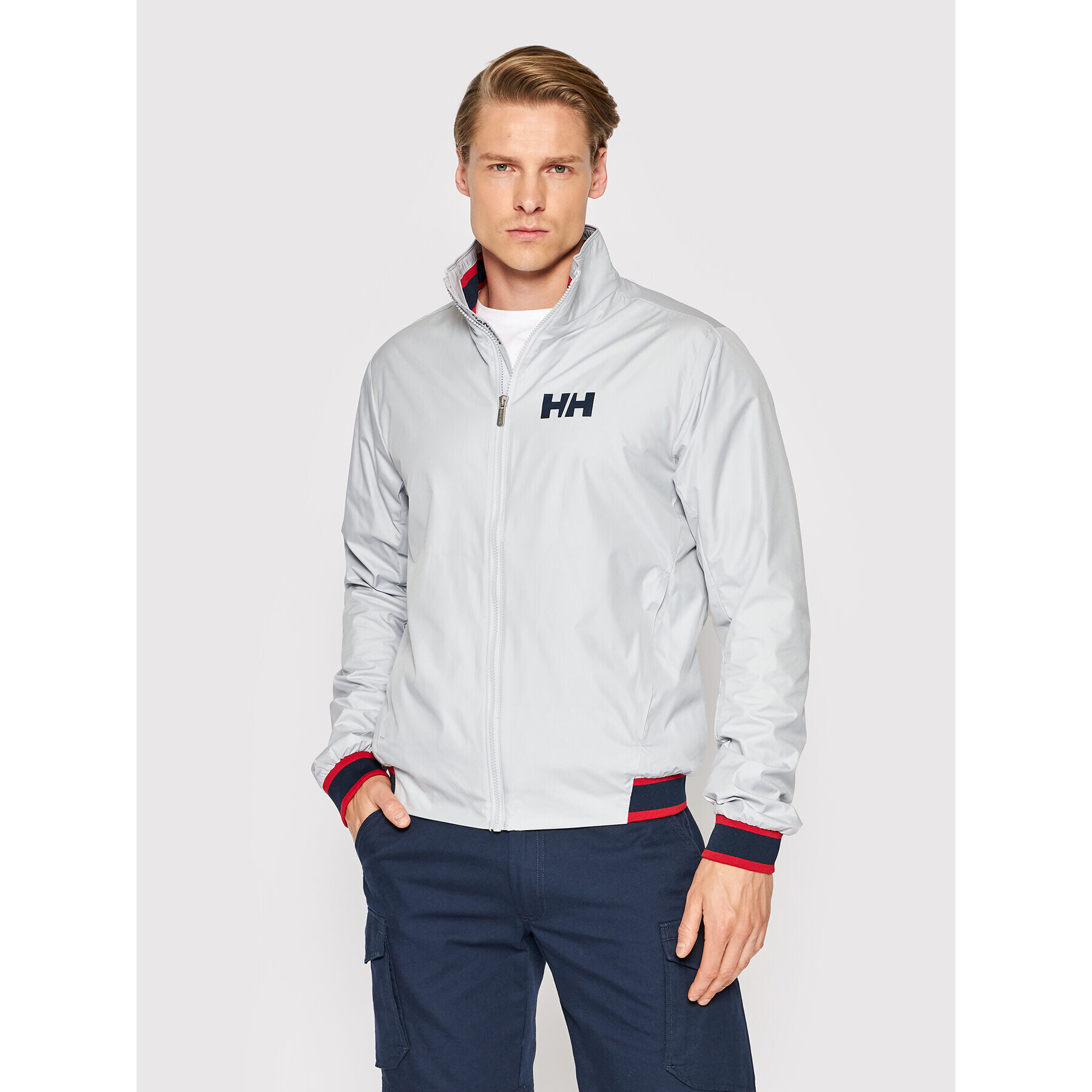 Helly Hansen Bunda pro přechodné období Salt 30299 Šedá Regular Fit - Pepit.cz