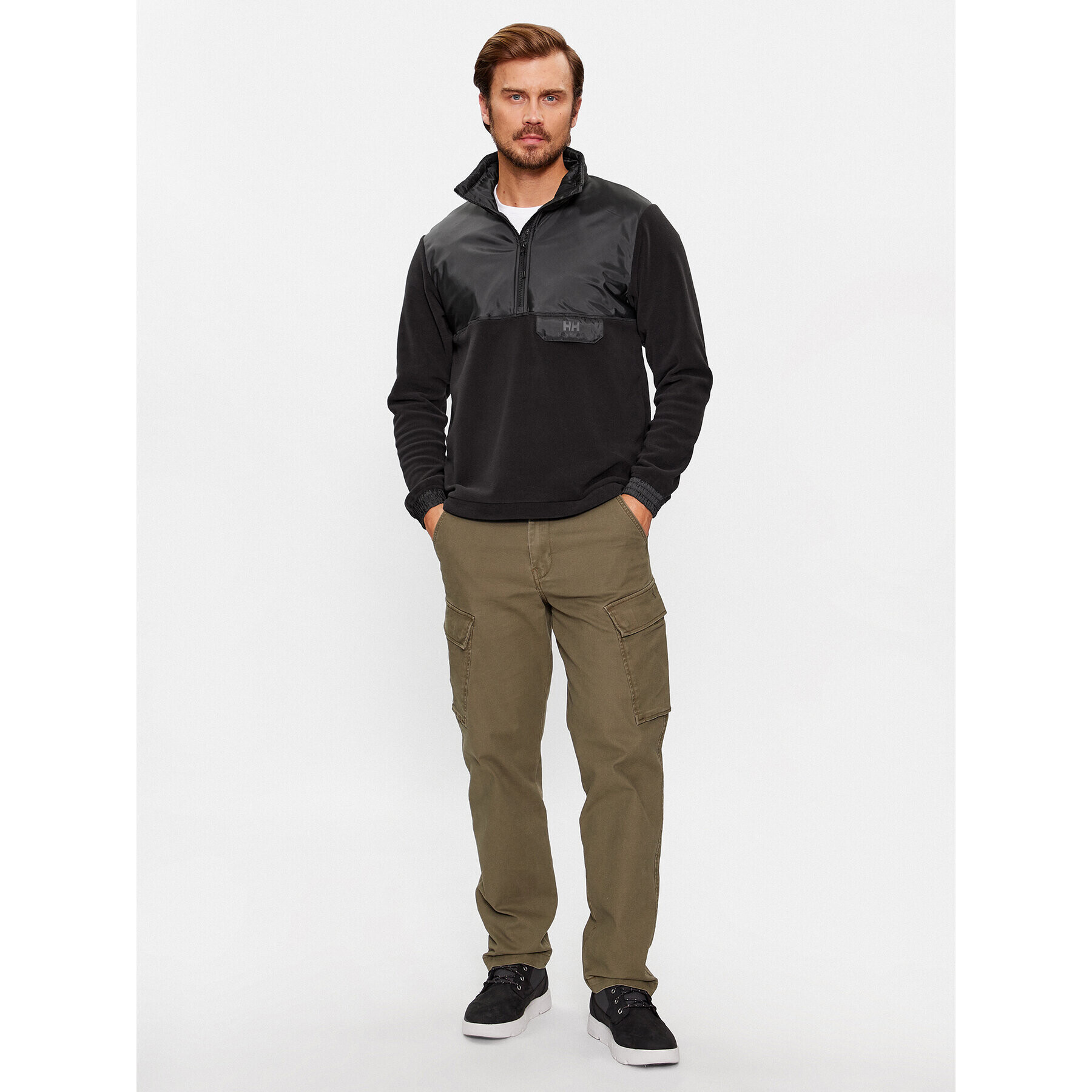 Helly Hansen Fleecová mikina 53779 Černá Regular Fit - Pepit.cz