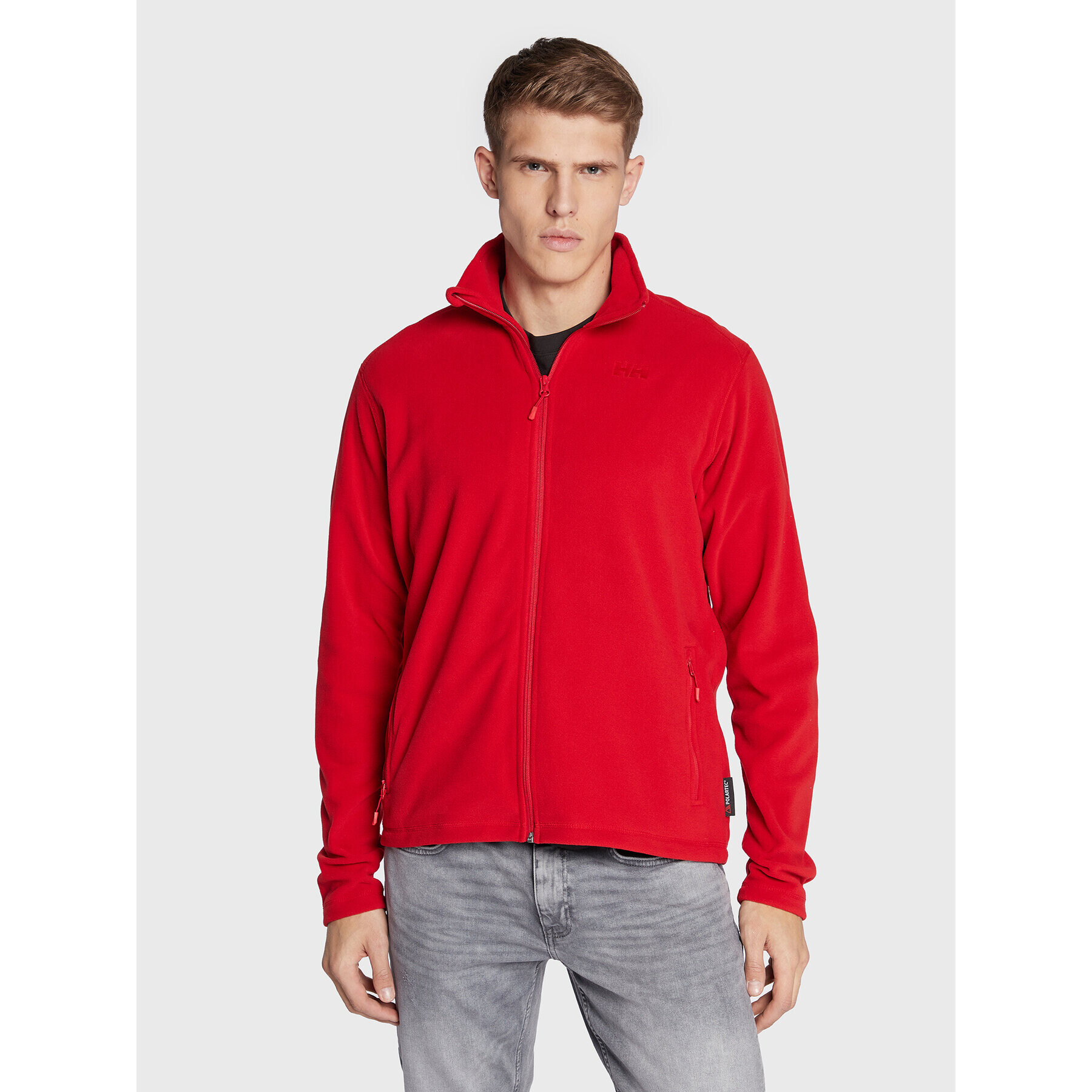 Helly Hansen Fleecová mikina Daybreaker 51598 Červená Regular Fit - Pepit.cz