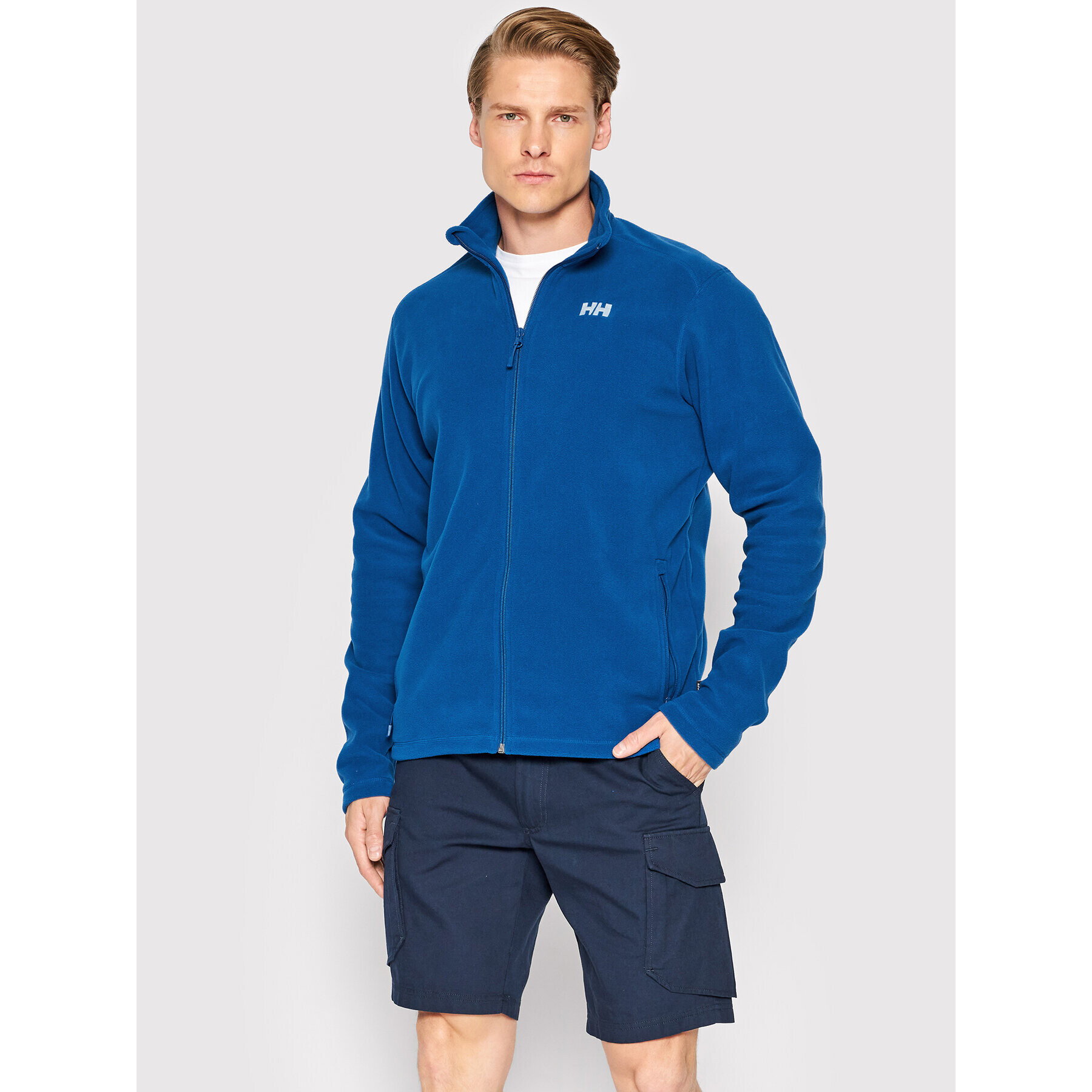 Helly Hansen Fleecová mikina Daybreaker 51598 Modrá Regular Fit - Pepit.cz