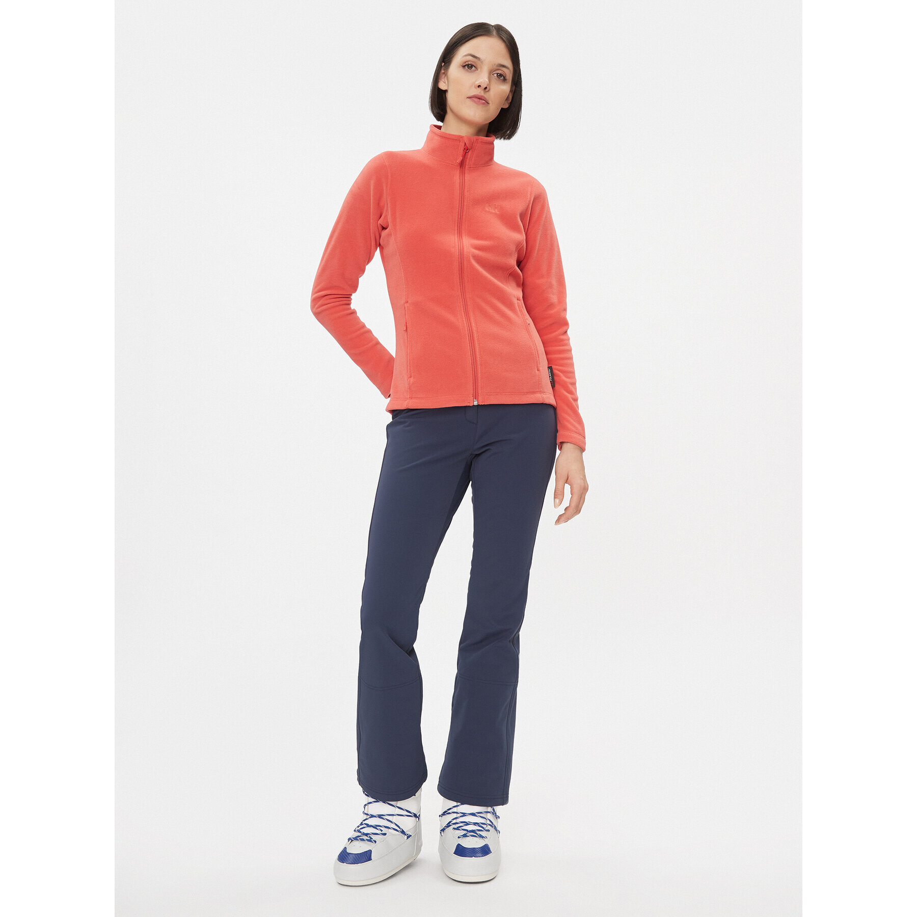 Helly Hansen Fleecová mikina Daybreaker 51599 Korálová Regular Fit - Pepit.cz