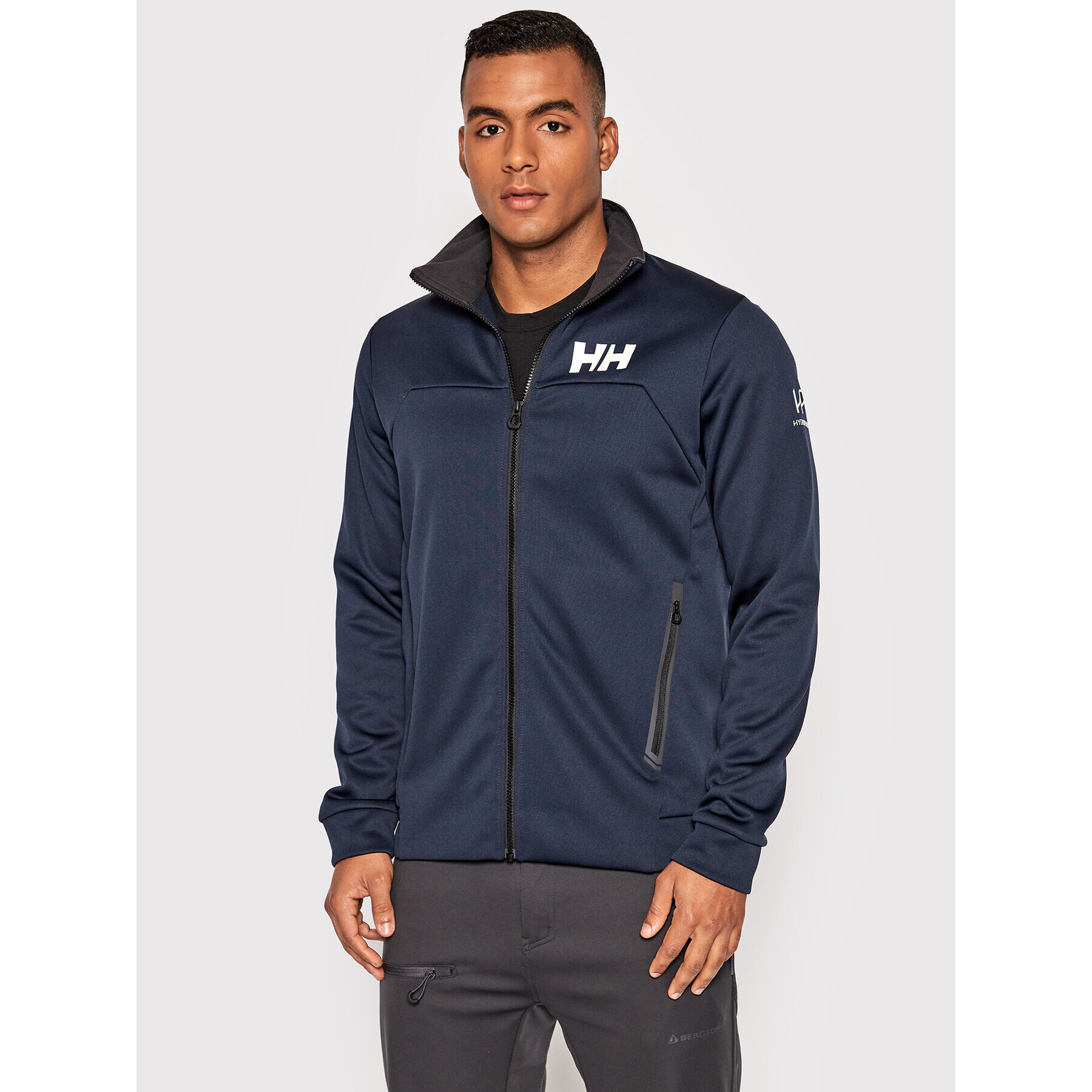 Helly Hansen Funkční mikina Hp Fleece 34043 Tmavomodrá Regular Fit - Pepit.cz