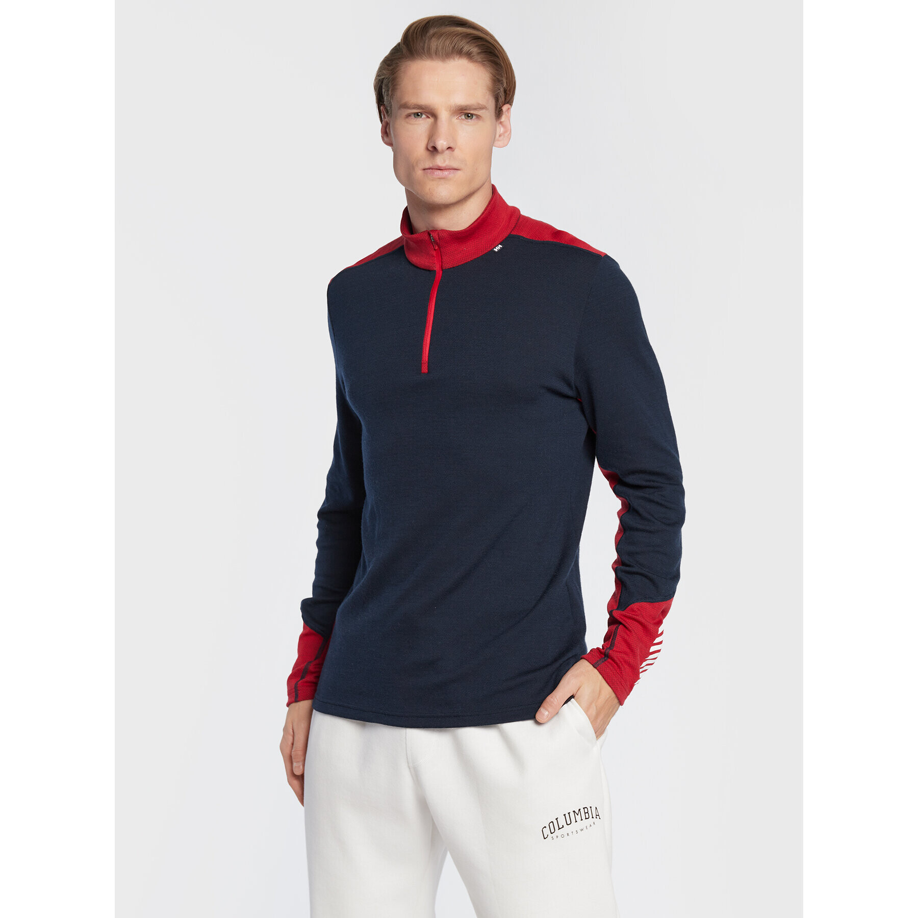 Helly Hansen Funkční tričko Lifa Merino 49363 Tmavomodrá Regular Fit - Pepit.cz