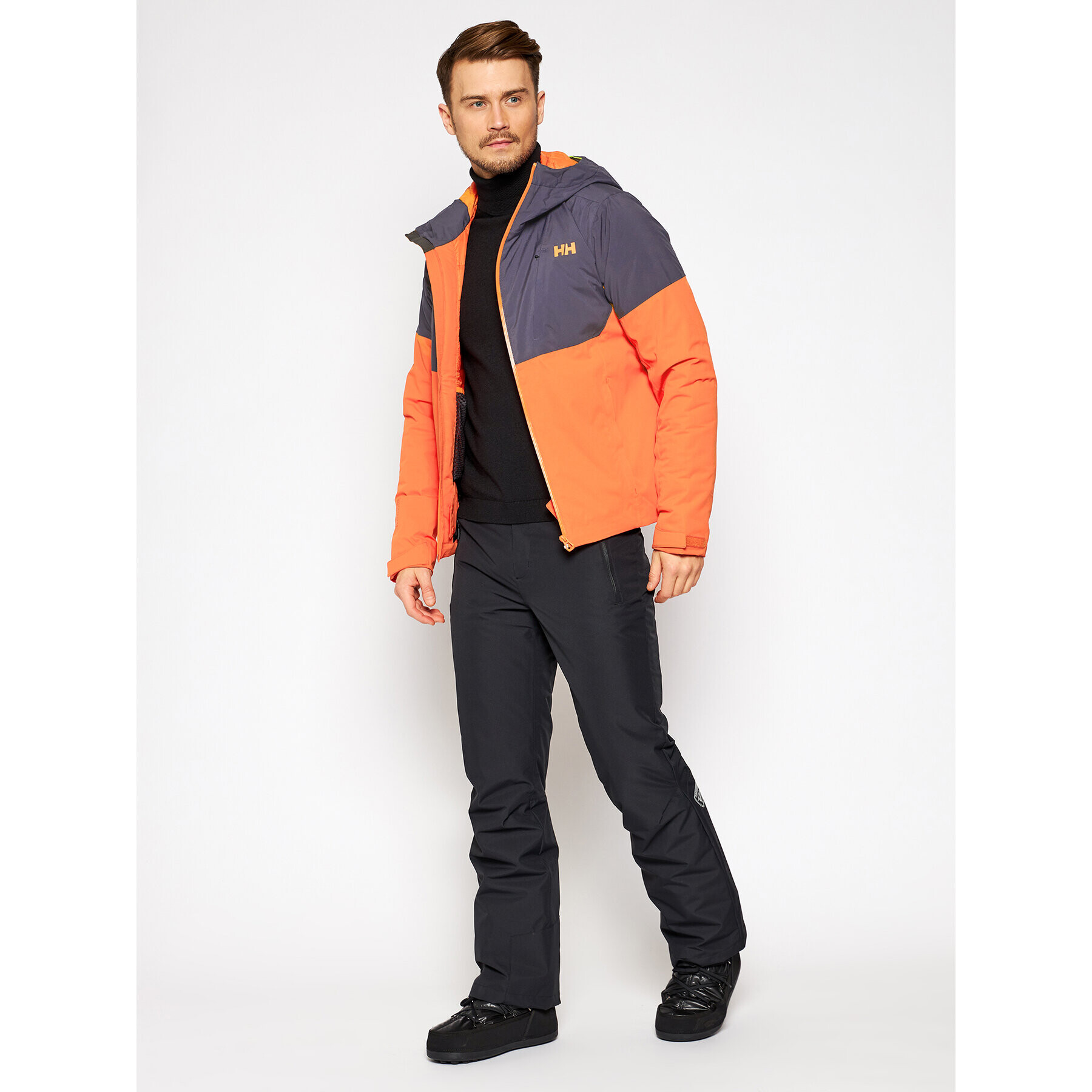 Helly Hansen Lyžařská bunda Riva Lifaloft 65741 Oranžová Regular Fit - Pepit.cz