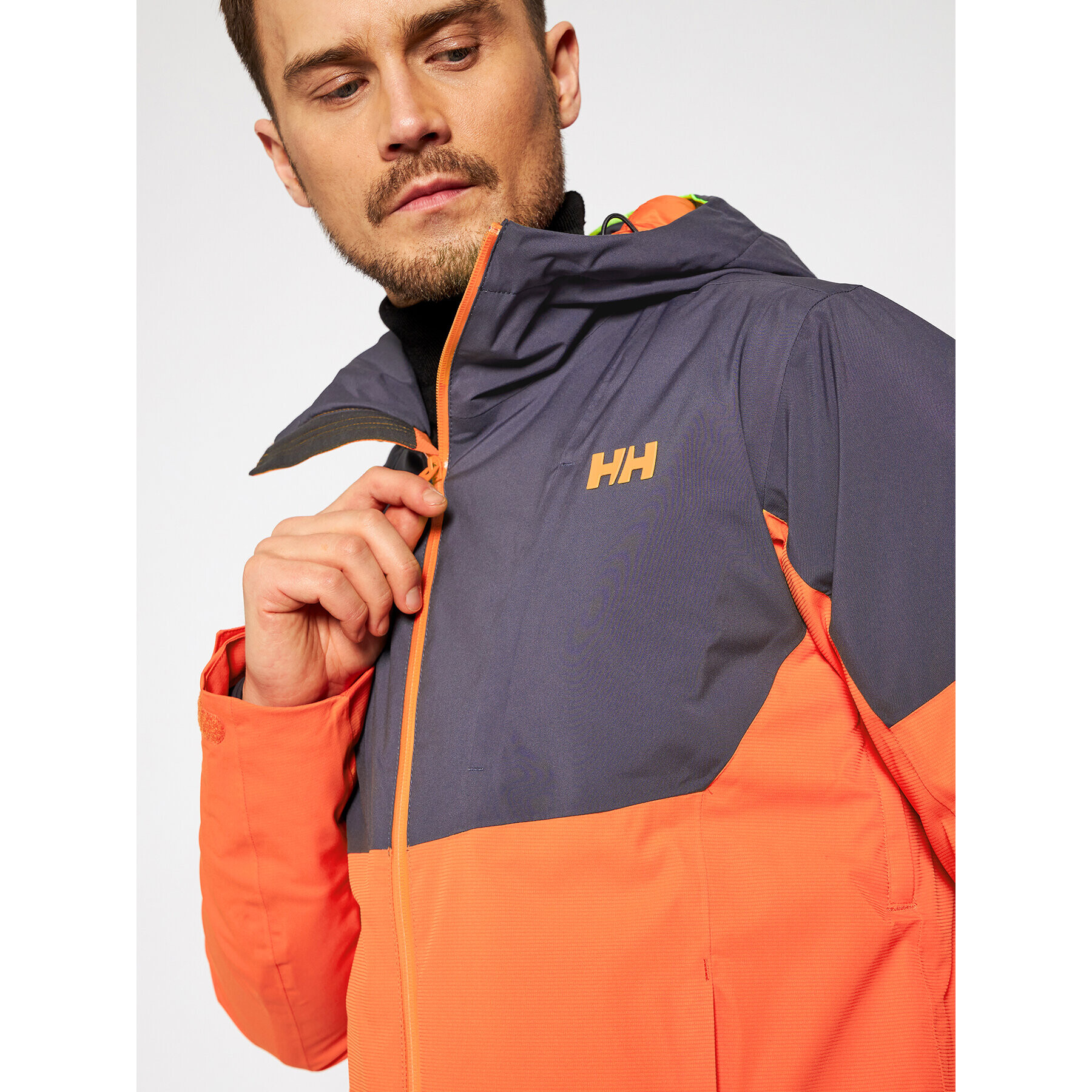 Helly Hansen Lyžařská bunda Riva Lifaloft 65741 Oranžová Regular Fit - Pepit.cz