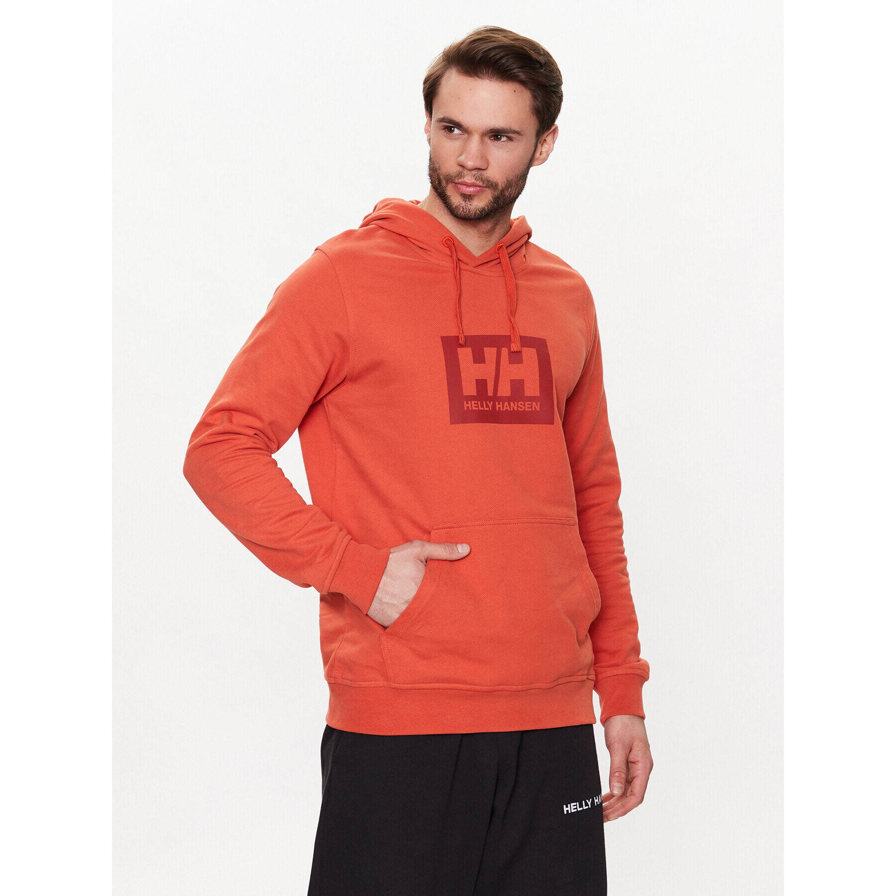 Helly Hansen Mikina Box 53289 Oranžová Regular Fit - Pepit.cz